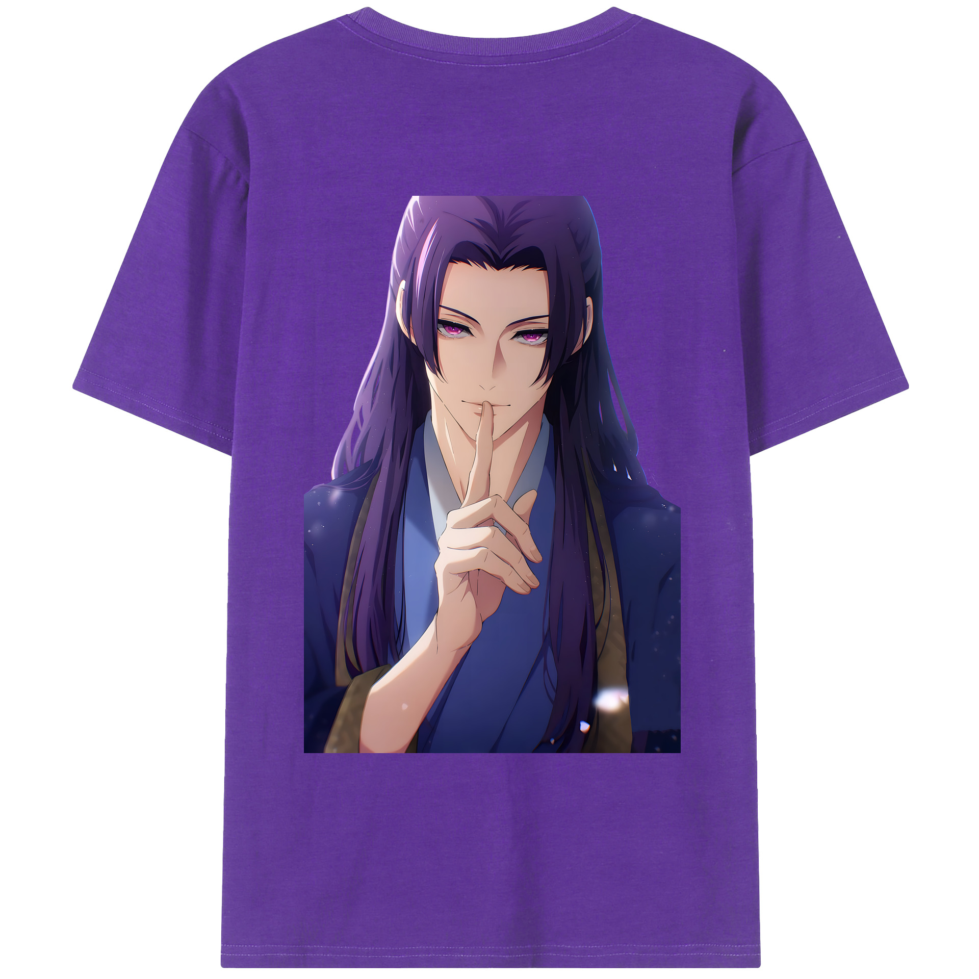 （画像用） 薬屋のひとりごと The Apothecary Diaries 綿100％ メンズ半袖Tシャツ（バックプリント） 通気性