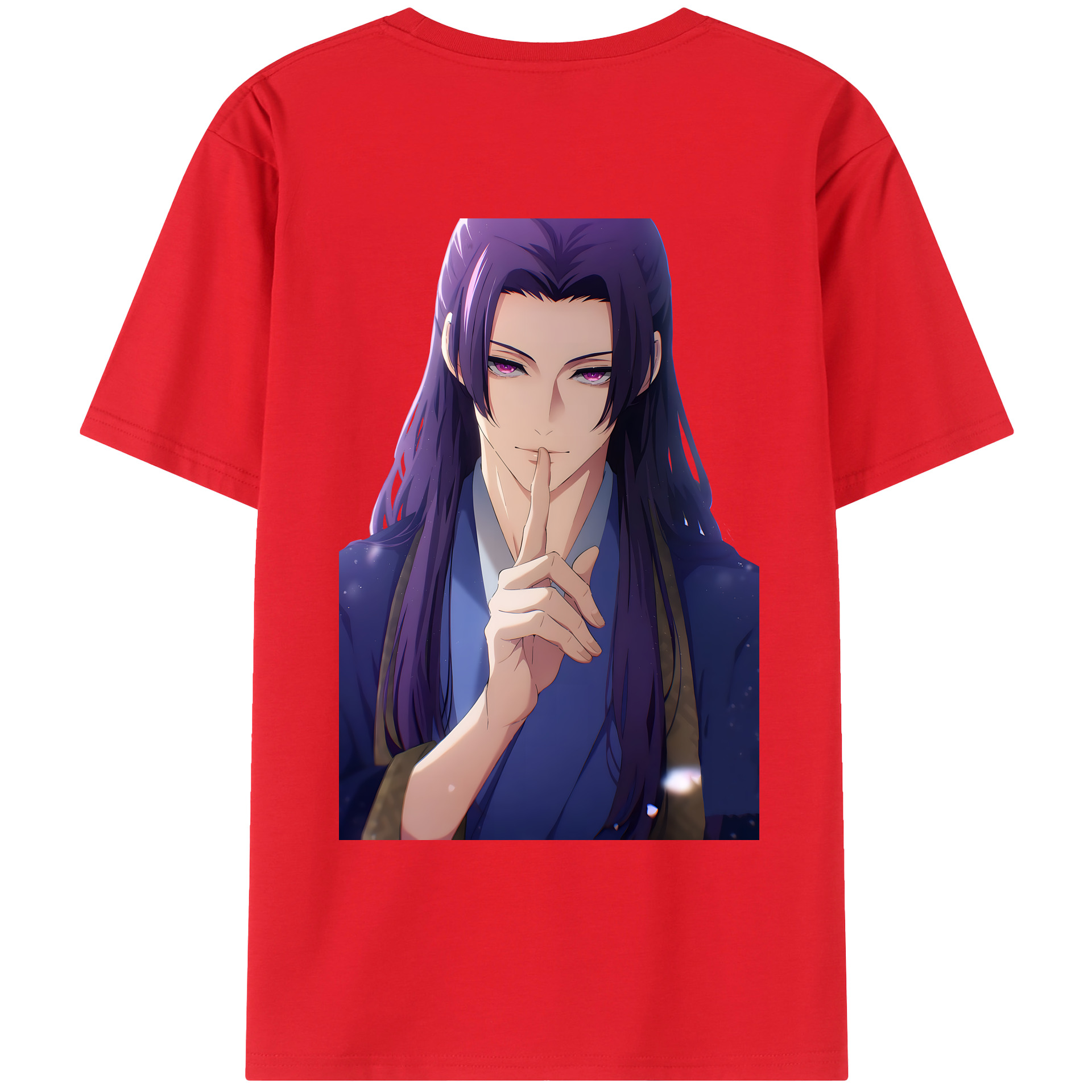 （画像用） 薬屋のひとりごと The Apothecary Diaries 綿100％ メンズ半袖Tシャツ（バックプリント） 通気性