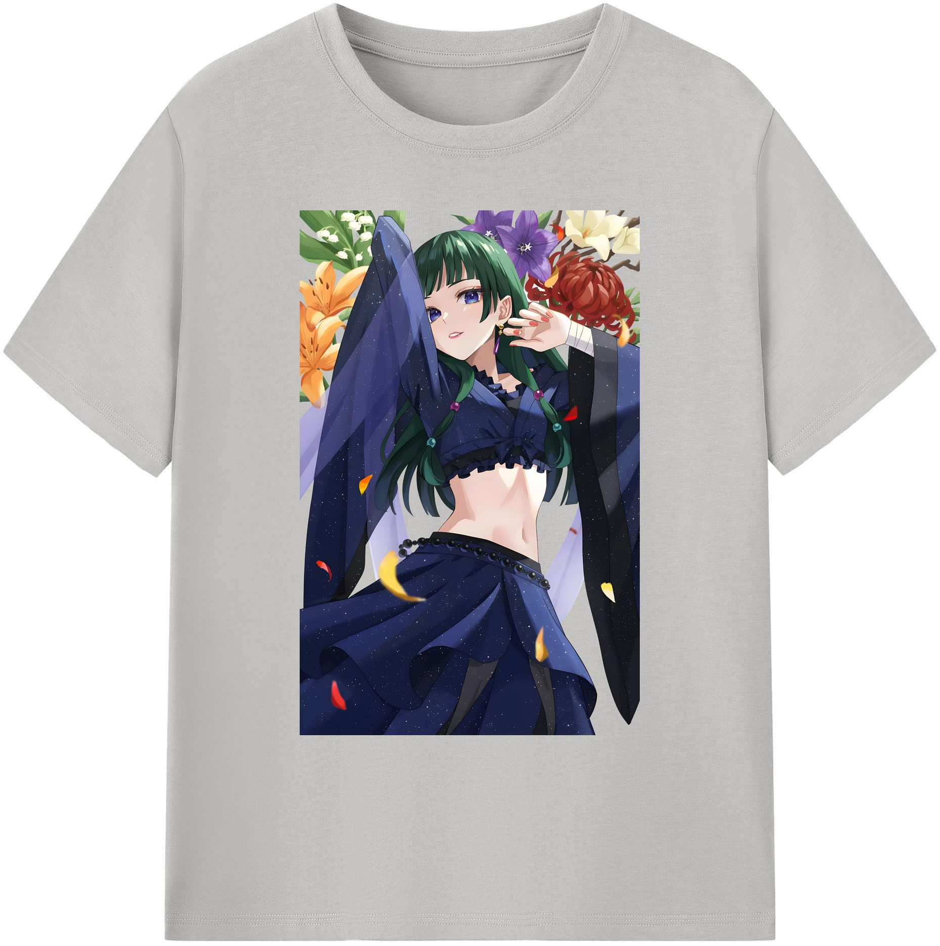 （画像用） 薬屋のひとりごと The Apothecary Diaries 綿100％ メンズ半袖Tシャツ｜肌触りやわらか＆通気性