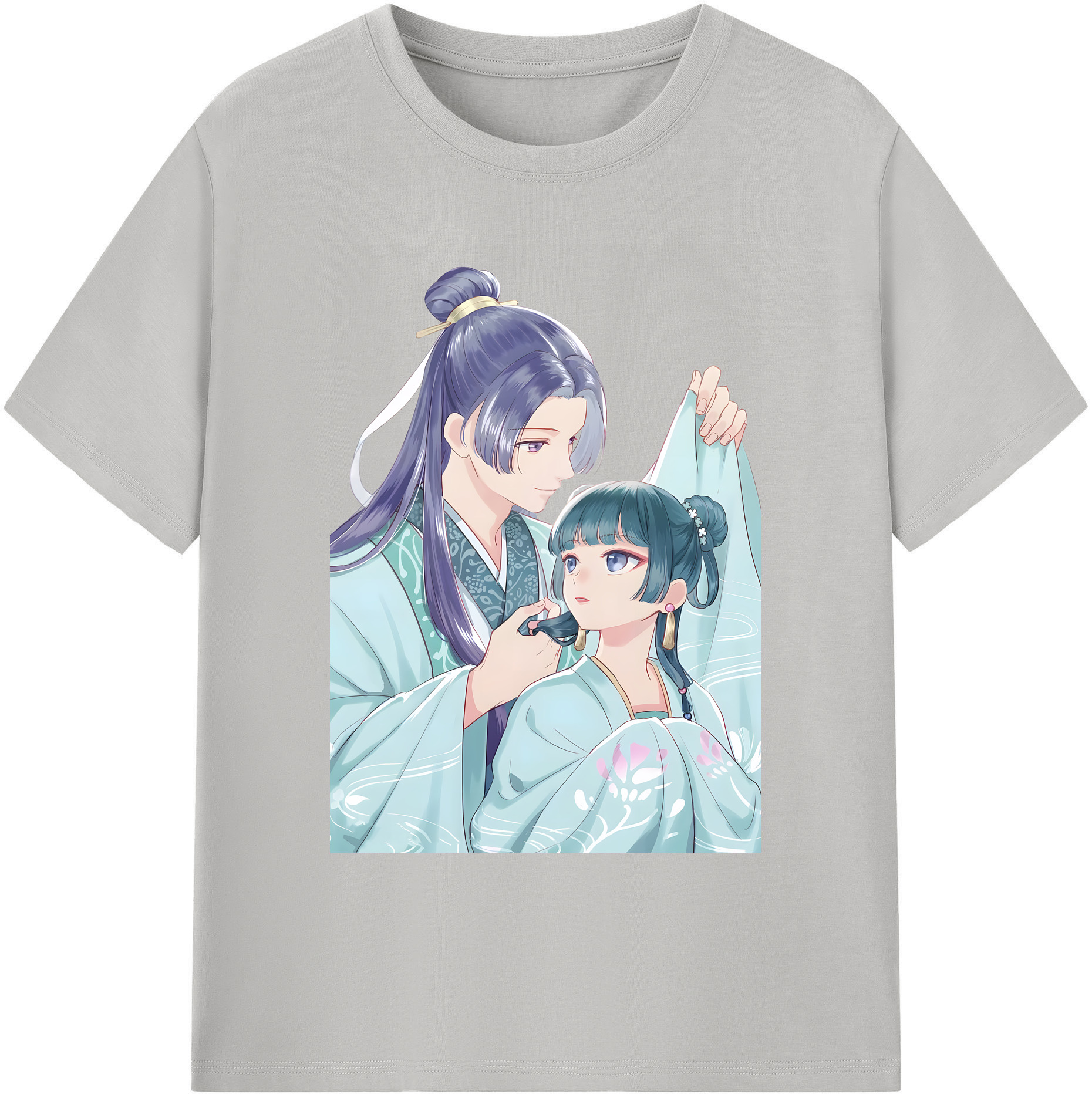 （画像用） 薬屋のひとりごと The Apothecary Diaries 綿100％ メンズ半袖Tシャツ｜肌触りやわらか＆通気性