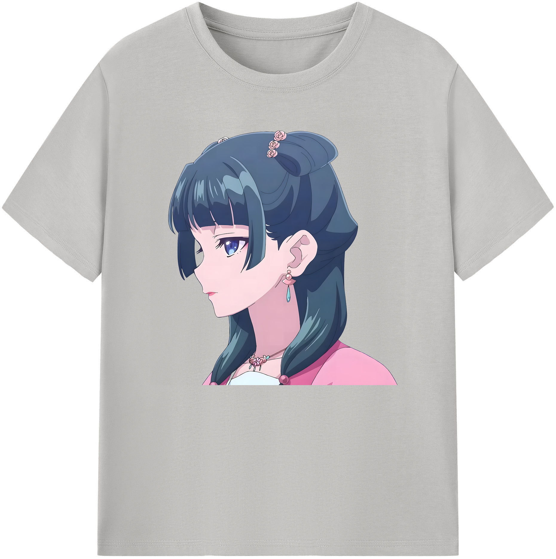 （画像用） 薬屋のひとりごと The Apothecary Diaries 綿100％ メンズ半袖Tシャツ｜肌触りやわらか＆通気性