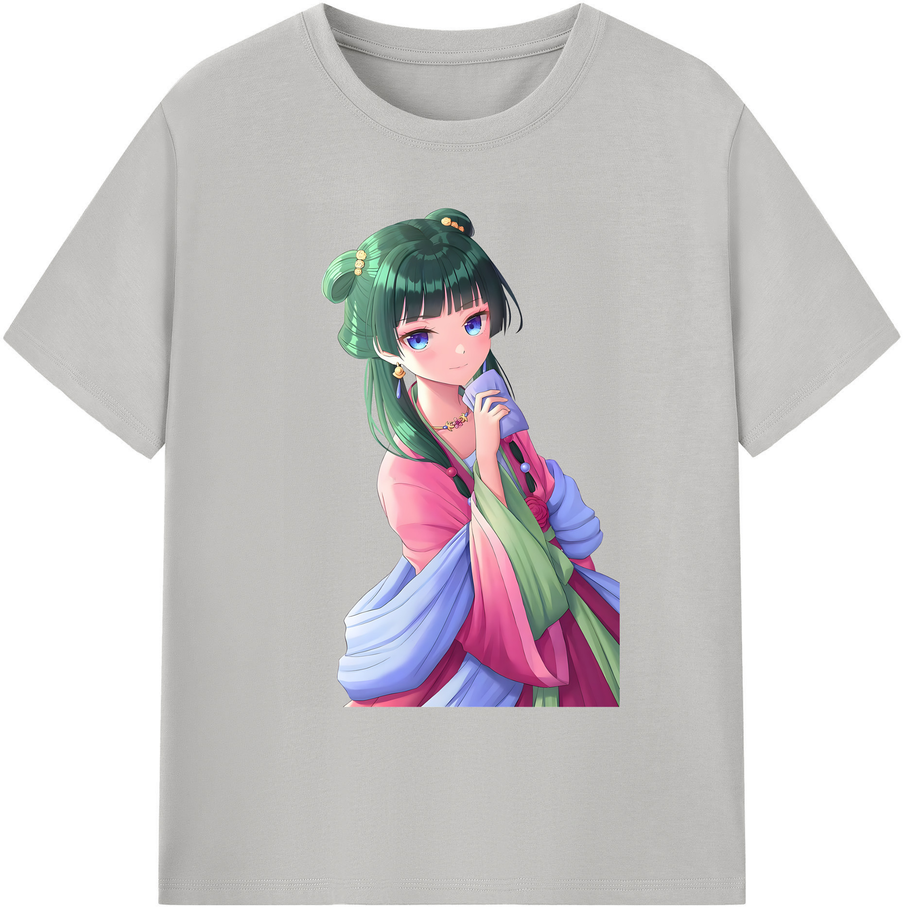 （画像用） 薬屋のひとりごと The Apothecary Diaries 綿100％ メンズ半袖Tシャツ｜肌触りやわらか＆通気性