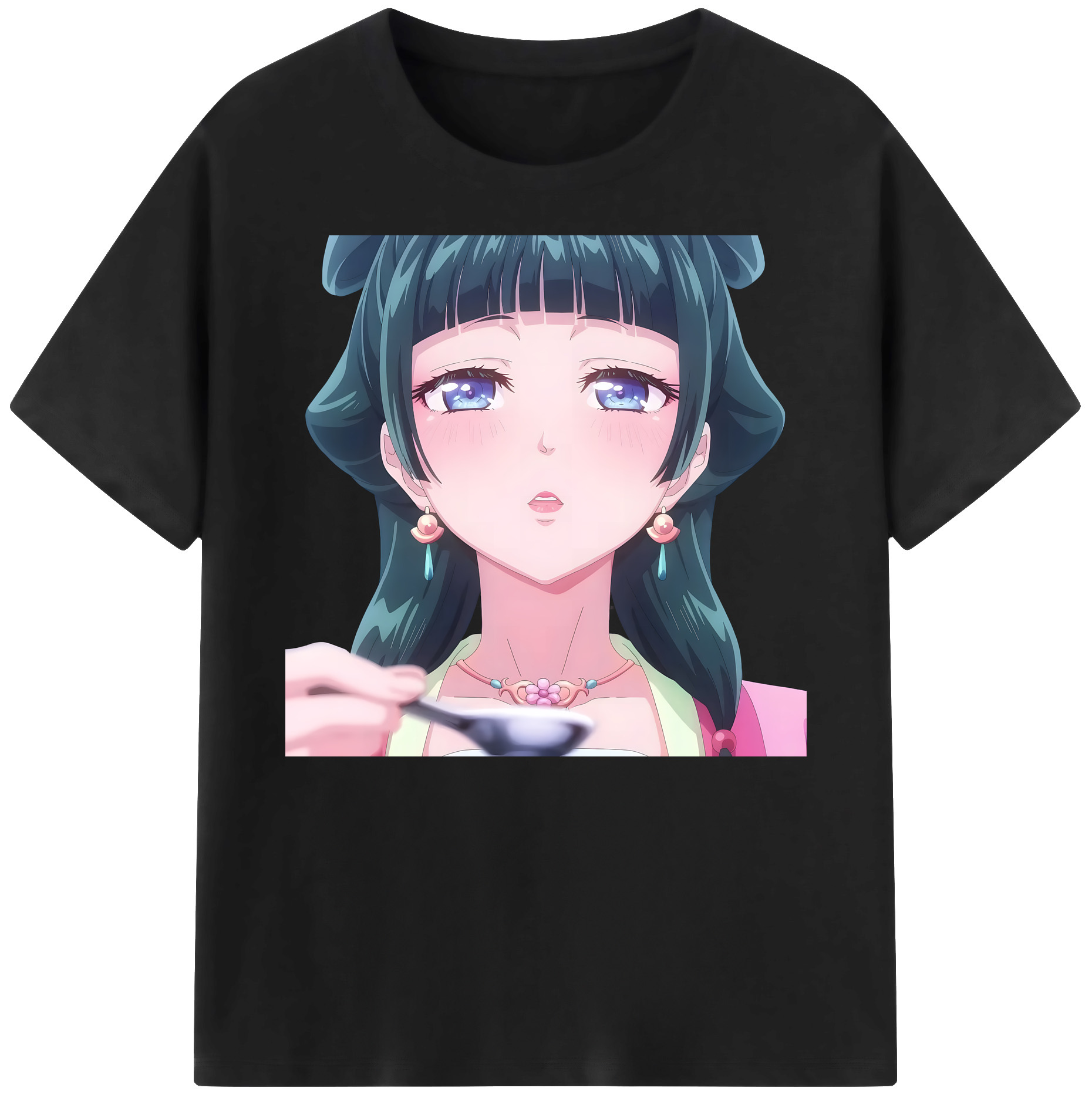 （画像用） 薬屋のひとりごと The Apothecary Diaries 綿100％ メンズ半袖Tシャツ｜肌触りやわらか＆通気性