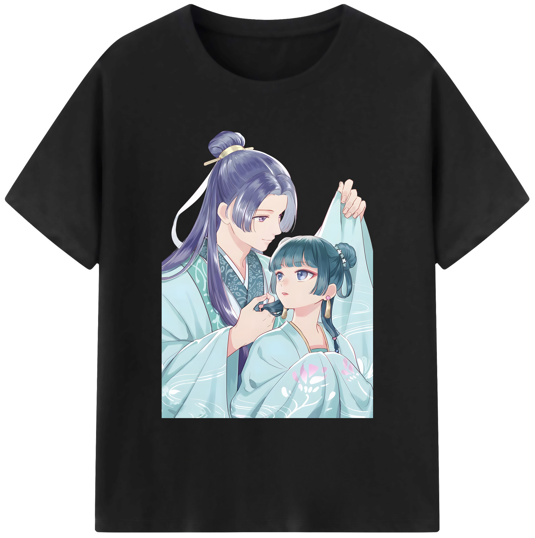 （画像用） 薬屋のひとりごと The Apothecary Diaries 綿100％ メンズ半袖Tシャツ｜肌触りやわらか＆通気性