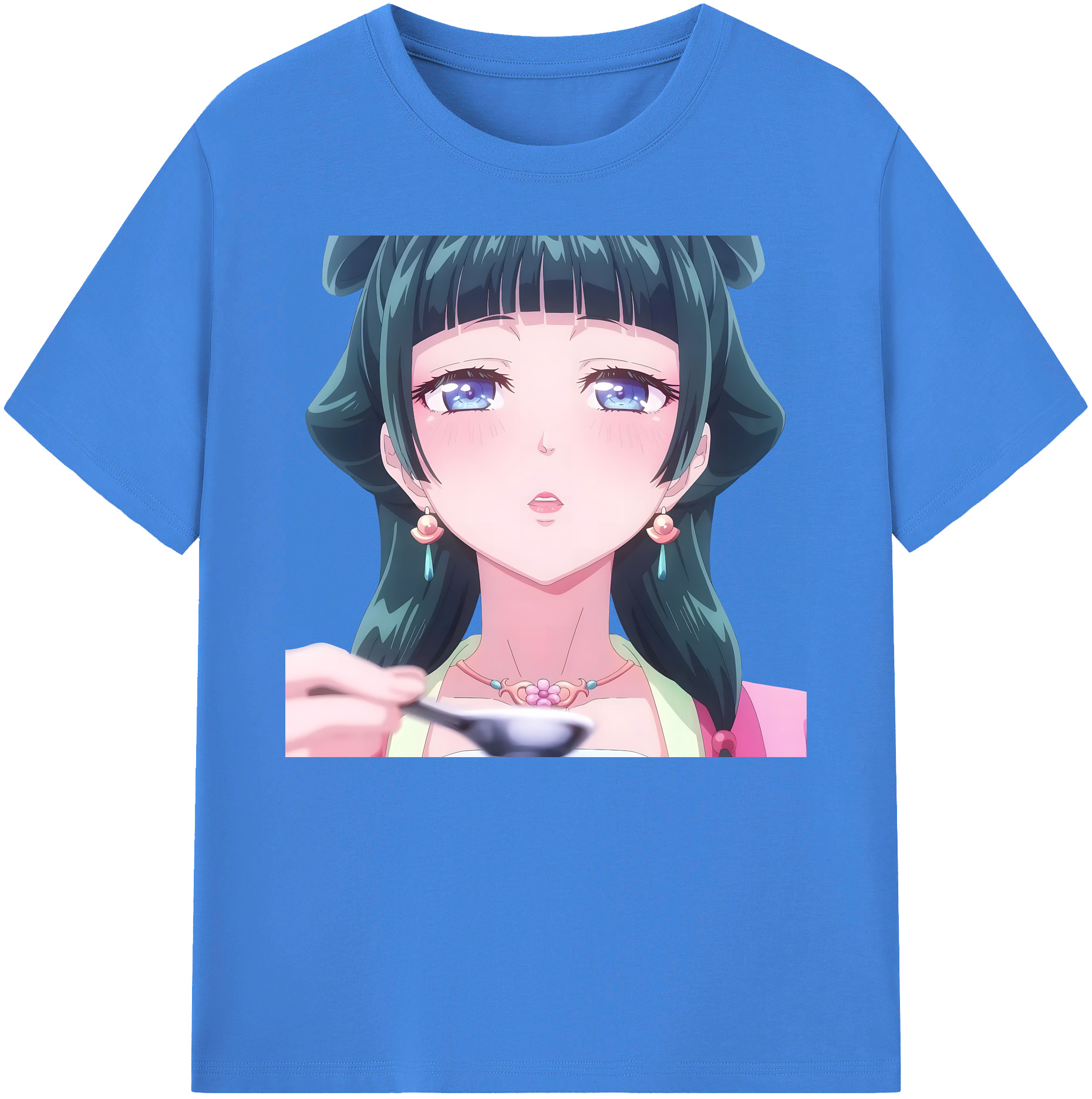 （画像用） 薬屋のひとりごと The Apothecary Diaries 綿100％ メンズ半袖Tシャツ｜肌触りやわらか＆通気性