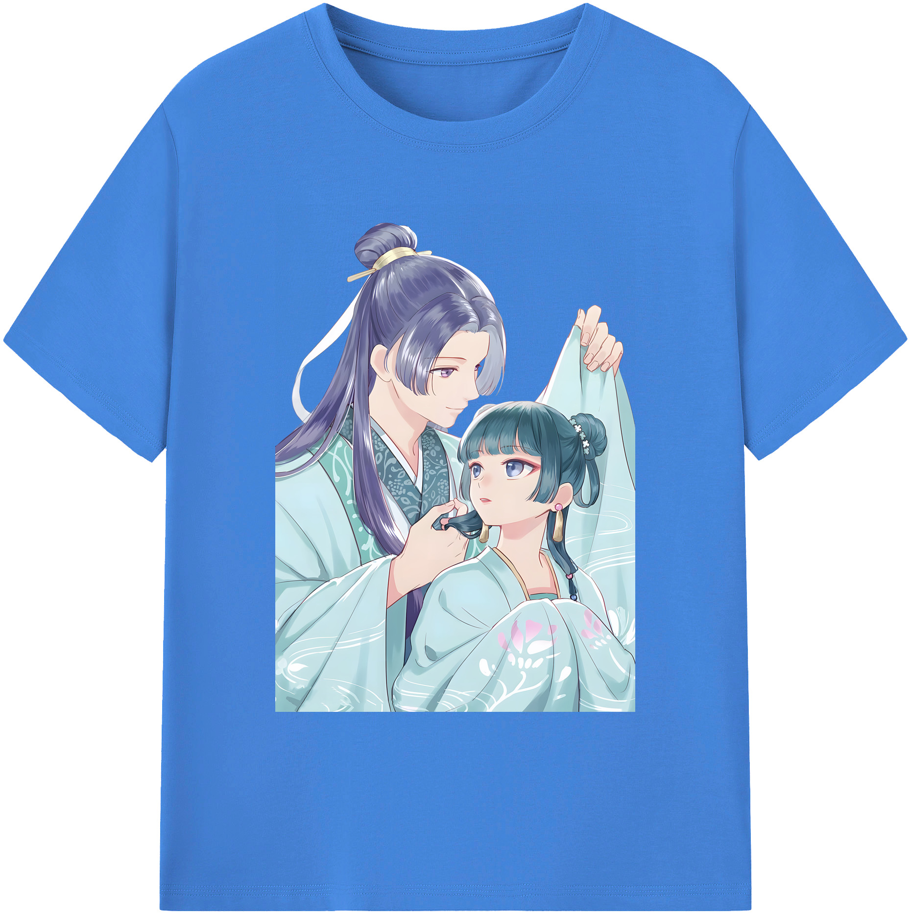 （画像用） 薬屋のひとりごと The Apothecary Diaries 綿100％ メンズ半袖Tシャツ｜肌触りやわらか＆通気性
