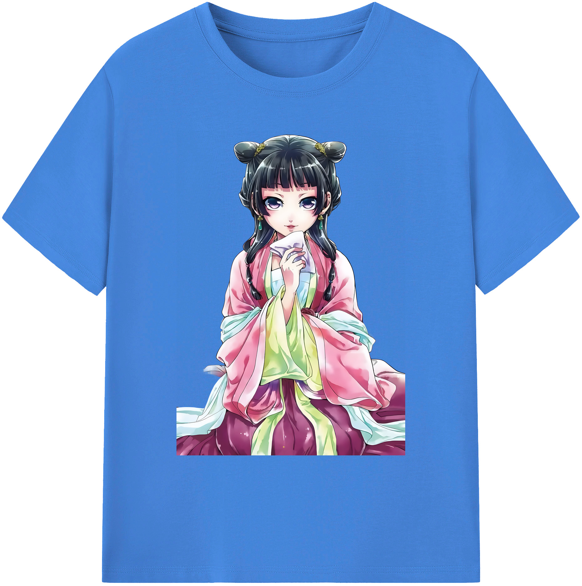 （画像用） 薬屋のひとりごと The Apothecary Diaries 綿100％ メンズ半袖Tシャツ｜肌触りやわらか＆通気性