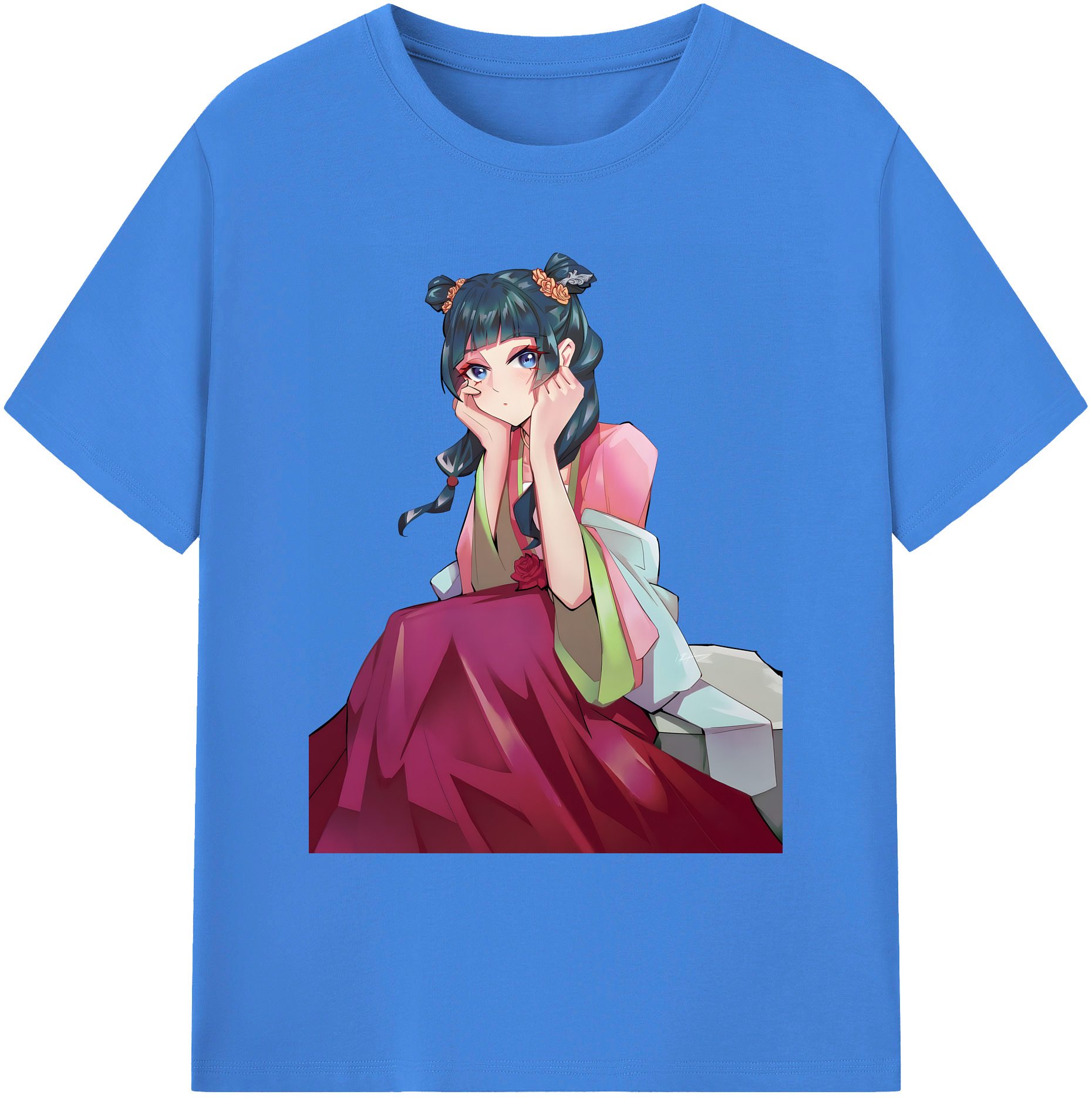 （画像用） 薬屋のひとりごと The Apothecary Diaries 綿100％ メンズ半袖Tシャツ｜肌触りやわらか＆通気性
