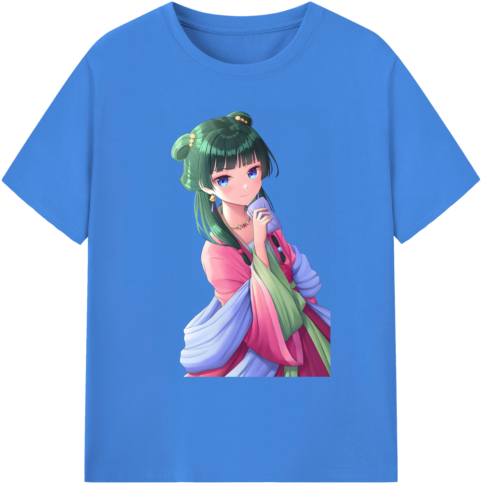 （画像用） 薬屋のひとりごと The Apothecary Diaries 綿100％ メンズ半袖Tシャツ｜肌触りやわらか＆通気性