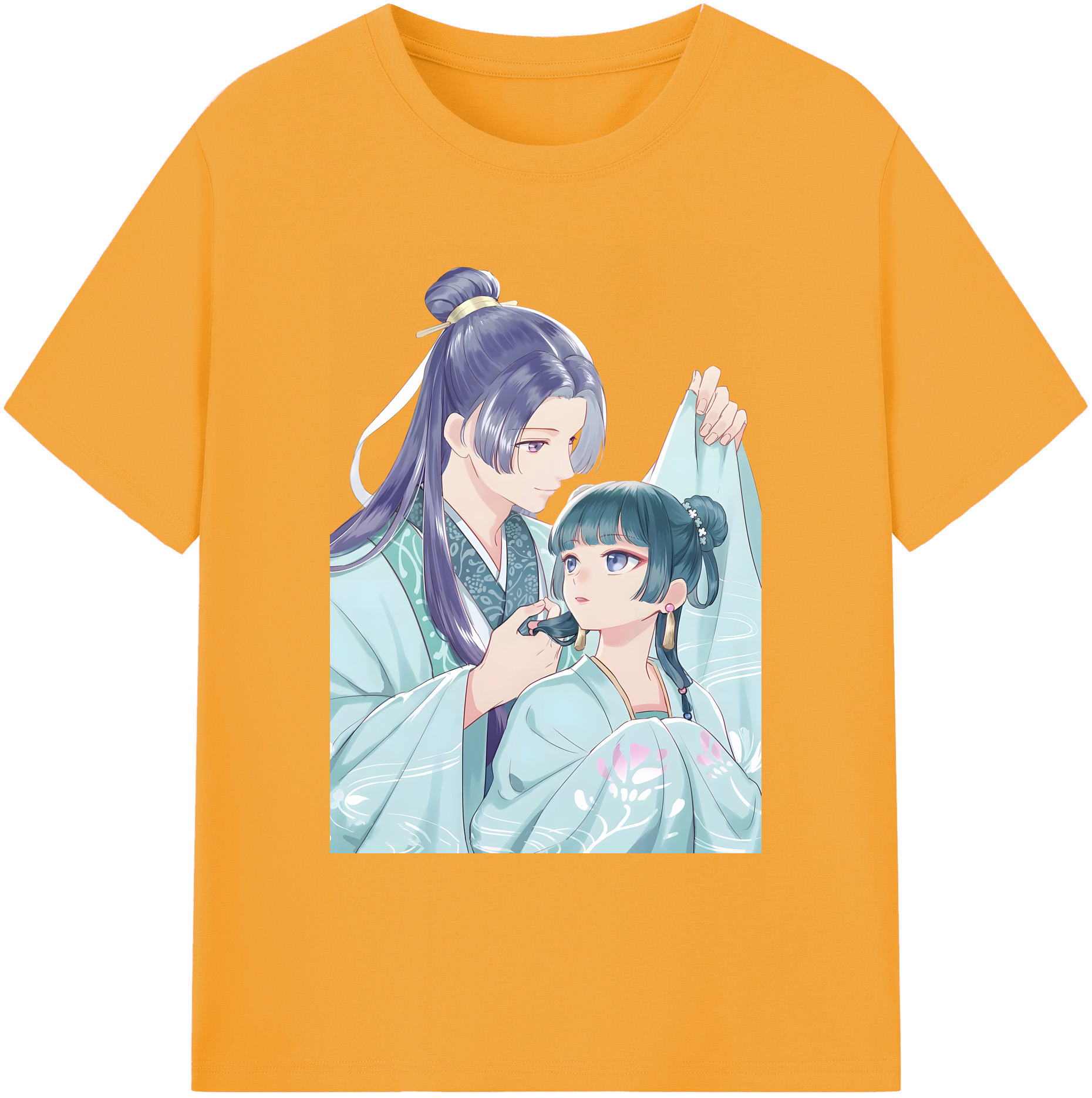 （画像用） 薬屋のひとりごと The Apothecary Diaries 綿100％ メンズ半袖Tシャツ｜肌触りやわらか＆通気性