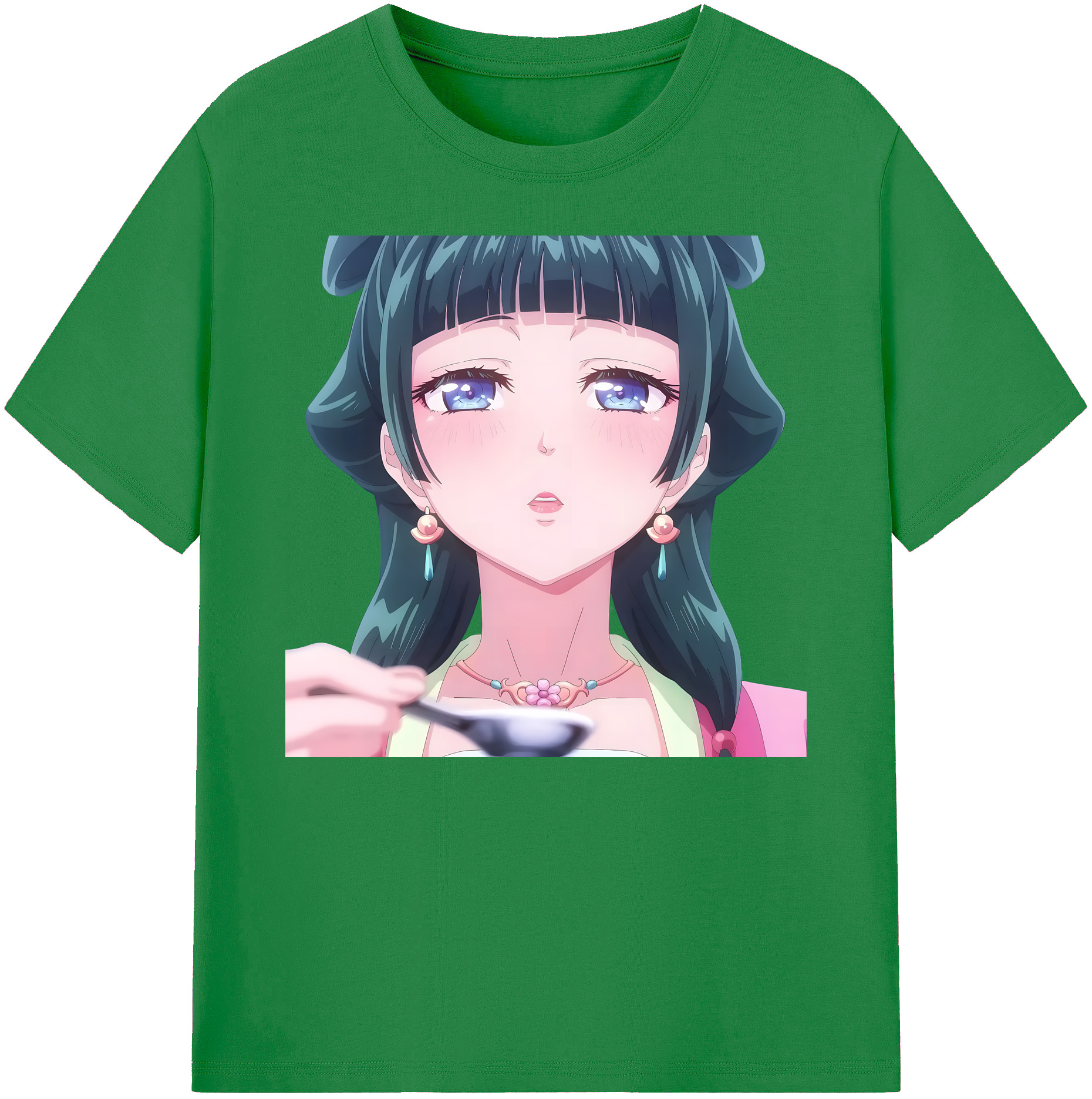 （画像用） 薬屋のひとりごと The Apothecary Diaries 綿100％ メンズ半袖Tシャツ｜肌触りやわらか＆通気性
