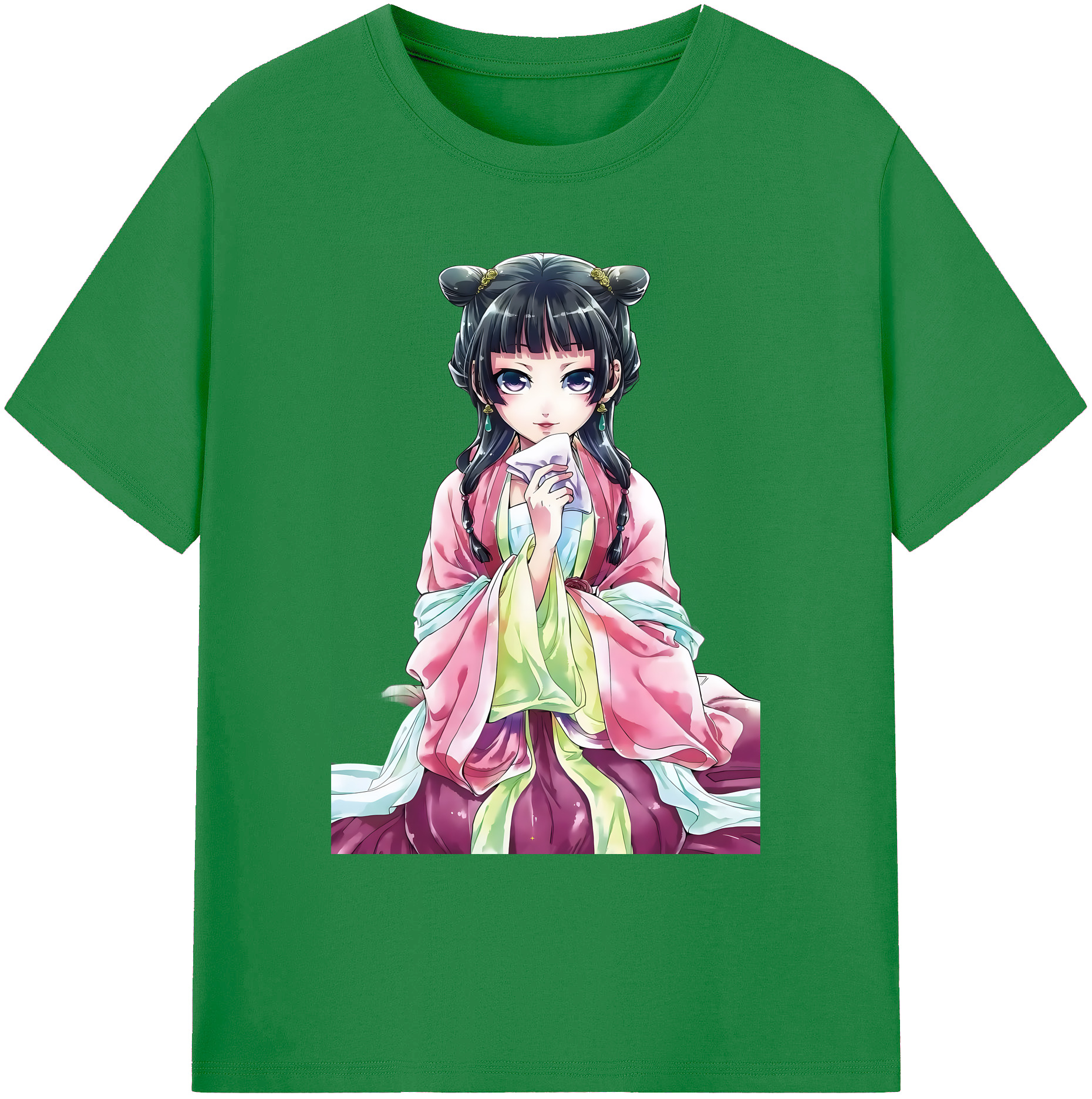 （画像用） 薬屋のひとりごと The Apothecary Diaries 綿100％ メンズ半袖Tシャツ｜肌触りやわらか＆通気性