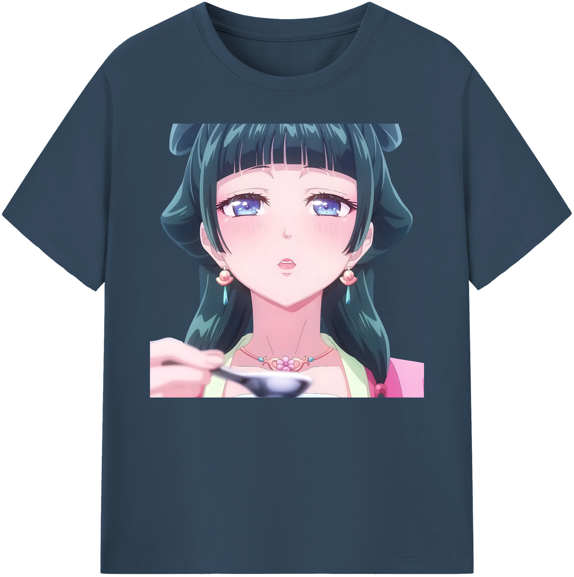 （画像用） 薬屋のひとりごと The Apothecary Diaries 綿100％ メンズ半袖Tシャツ｜肌触りやわらか＆通気性