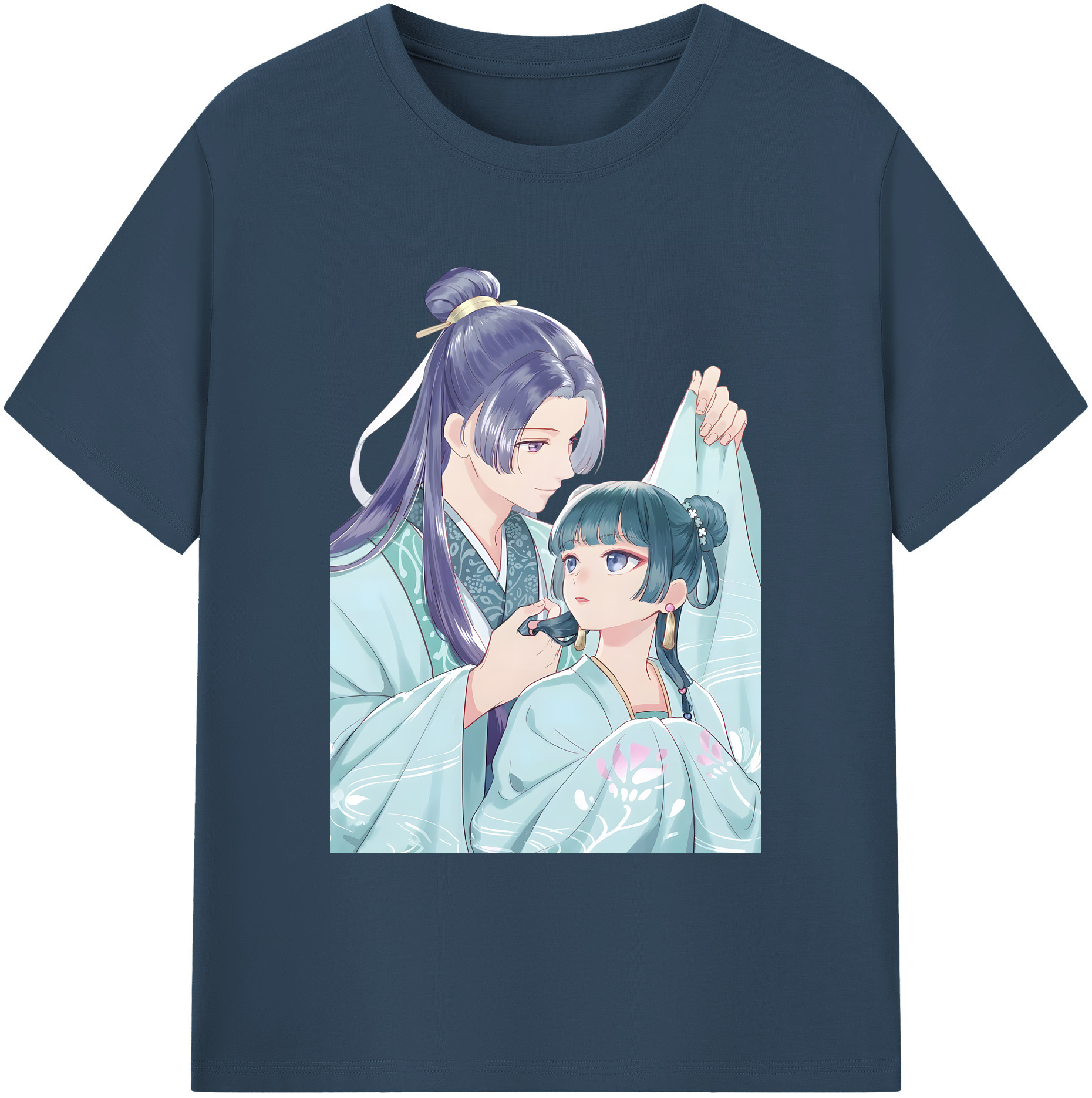 （画像用） 薬屋のひとりごと The Apothecary Diaries 綿100％ メンズ半袖Tシャツ｜肌触りやわらか＆通気性