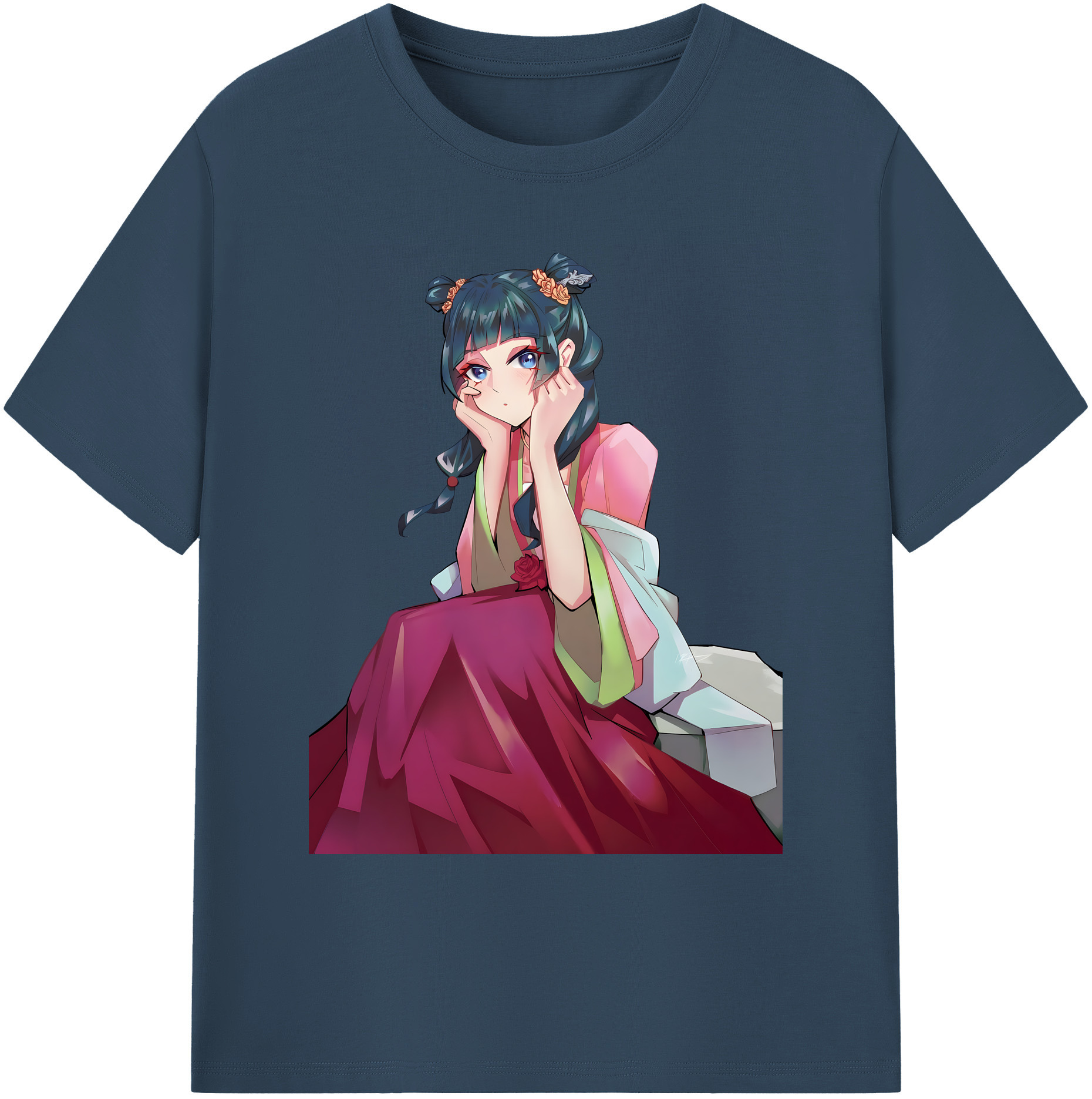 （画像用） 薬屋のひとりごと The Apothecary Diaries 綿100％ メンズ半袖Tシャツ｜肌触りやわらか＆通気性