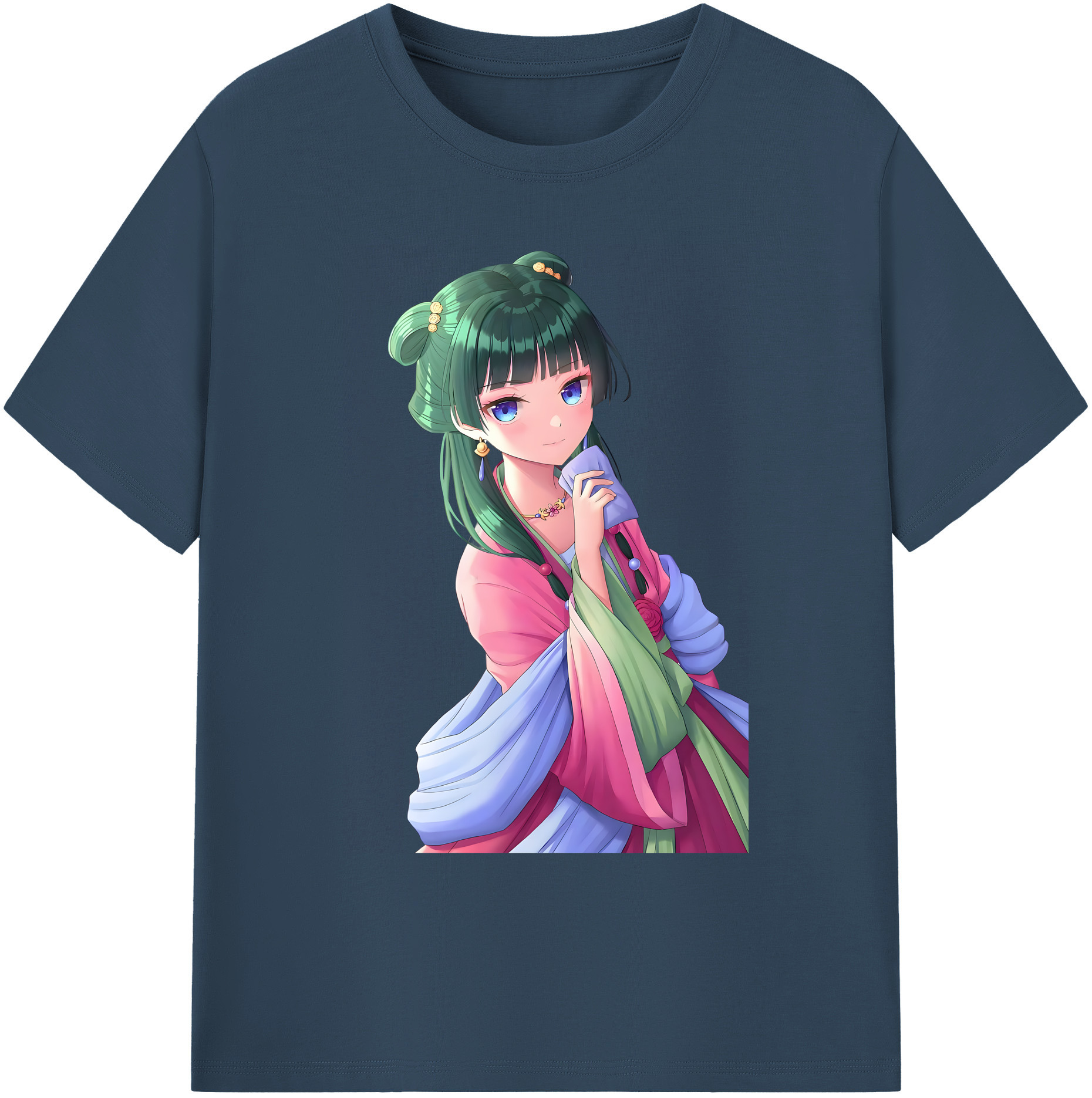 （画像用） 薬屋のひとりごと The Apothecary Diaries 綿100％ メンズ半袖Tシャツ｜肌触りやわらか＆通気性