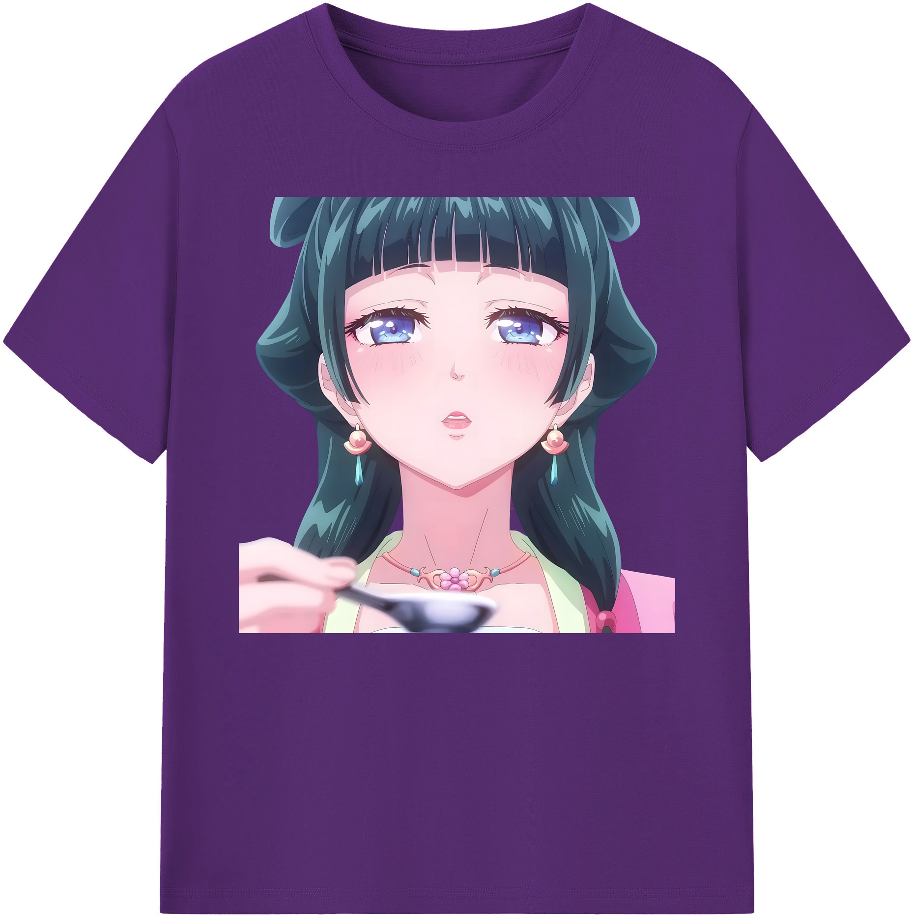 （画像用） 薬屋のひとりごと The Apothecary Diaries 綿100％ メンズ半袖Tシャツ｜肌触りやわらか＆通気性
