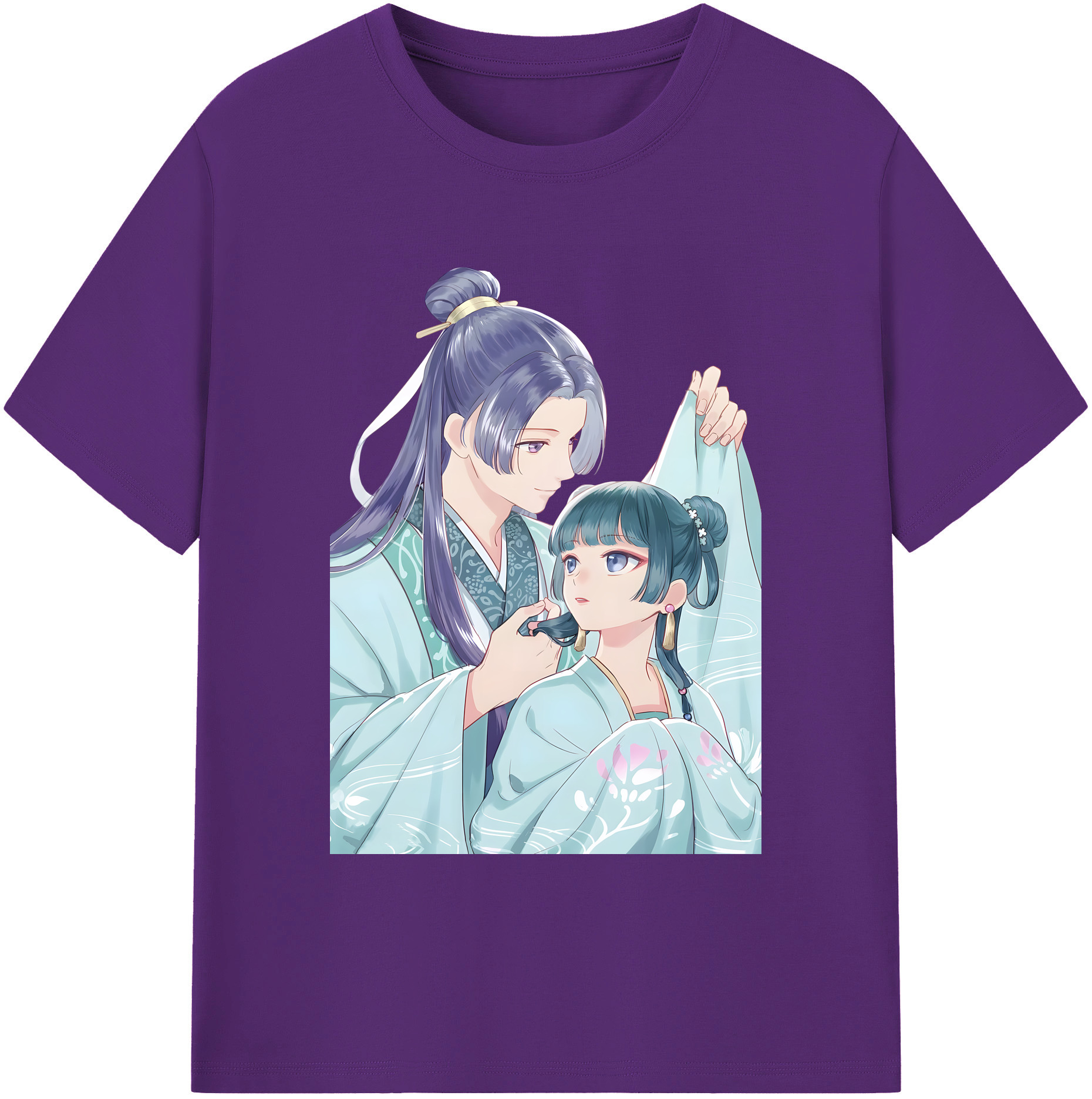（画像用） 薬屋のひとりごと The Apothecary Diaries 綿100％ メンズ半袖Tシャツ｜肌触りやわらか＆通気性
