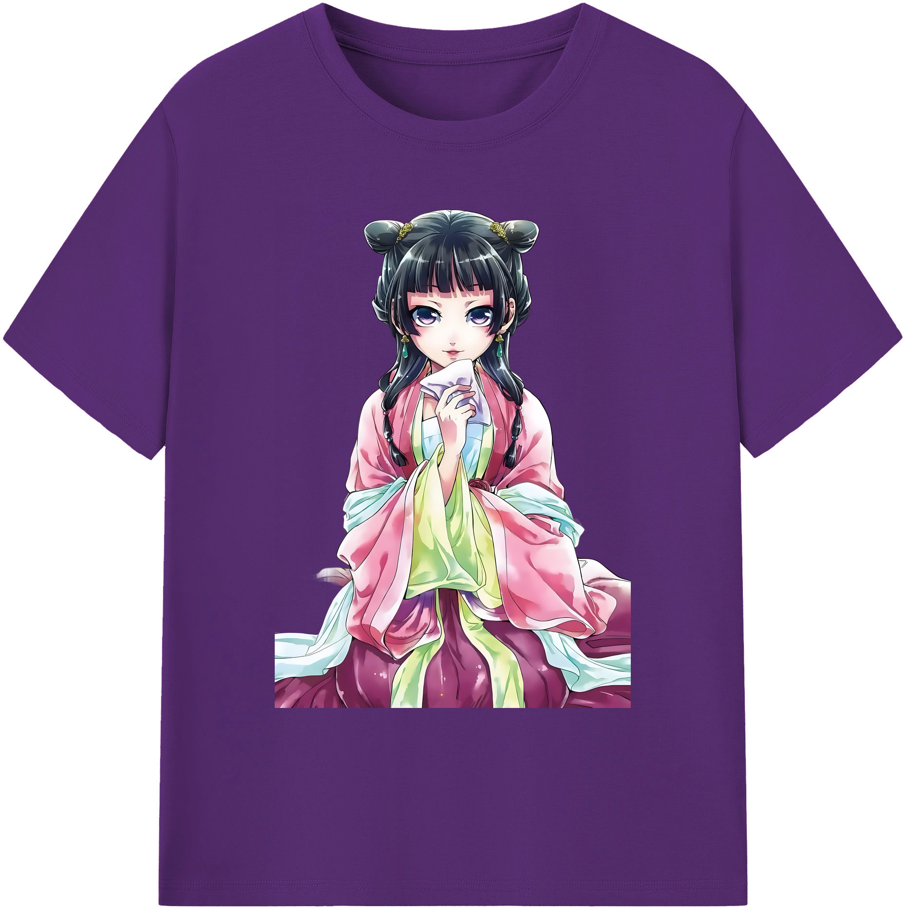 （画像用） 薬屋のひとりごと The Apothecary Diaries 綿100％ メンズ半袖Tシャツ｜肌触りやわらか＆通気性