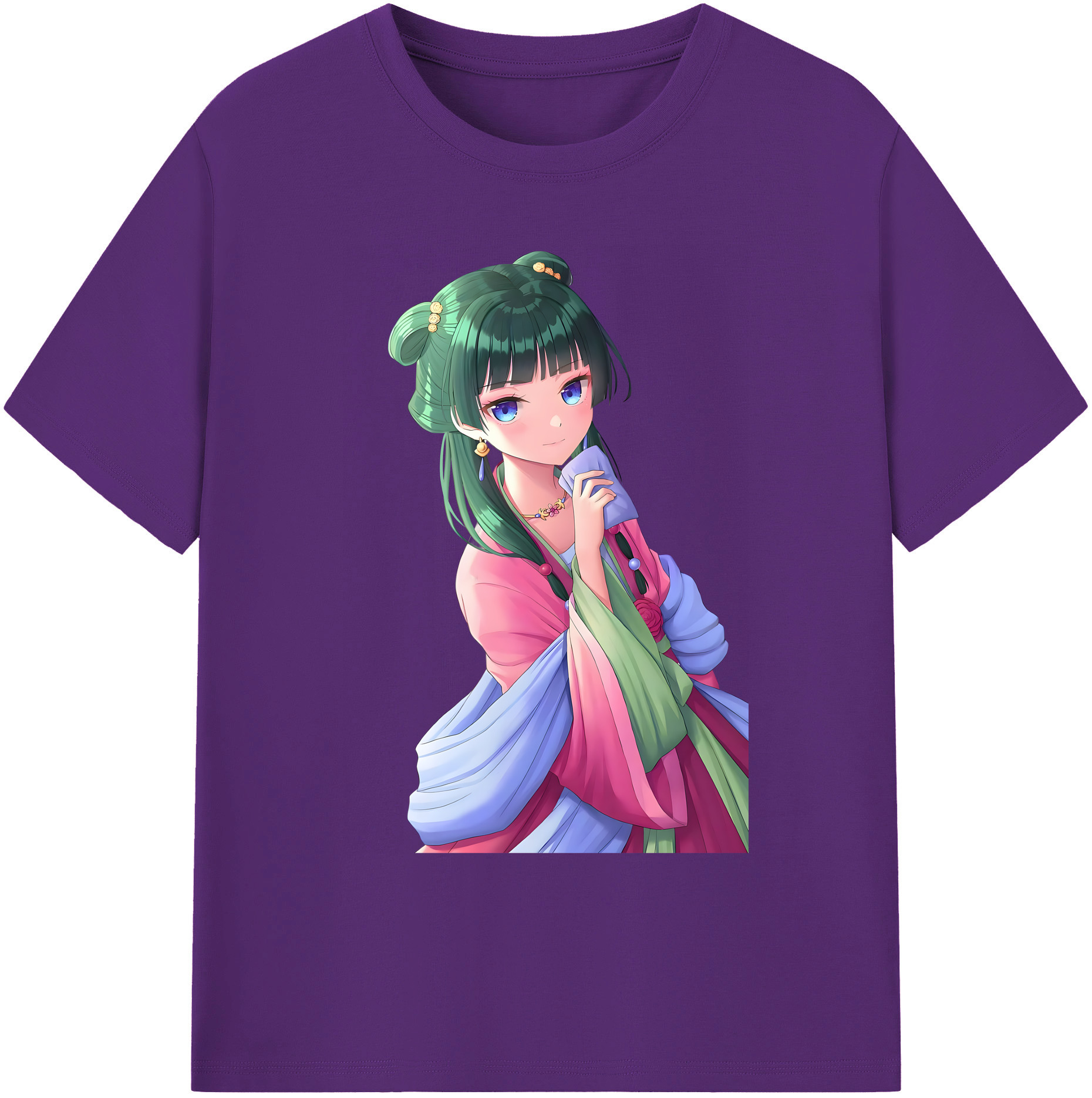 （画像用） 薬屋のひとりごと The Apothecary Diaries 綿100％ メンズ半袖Tシャツ｜肌触りやわらか＆通気性