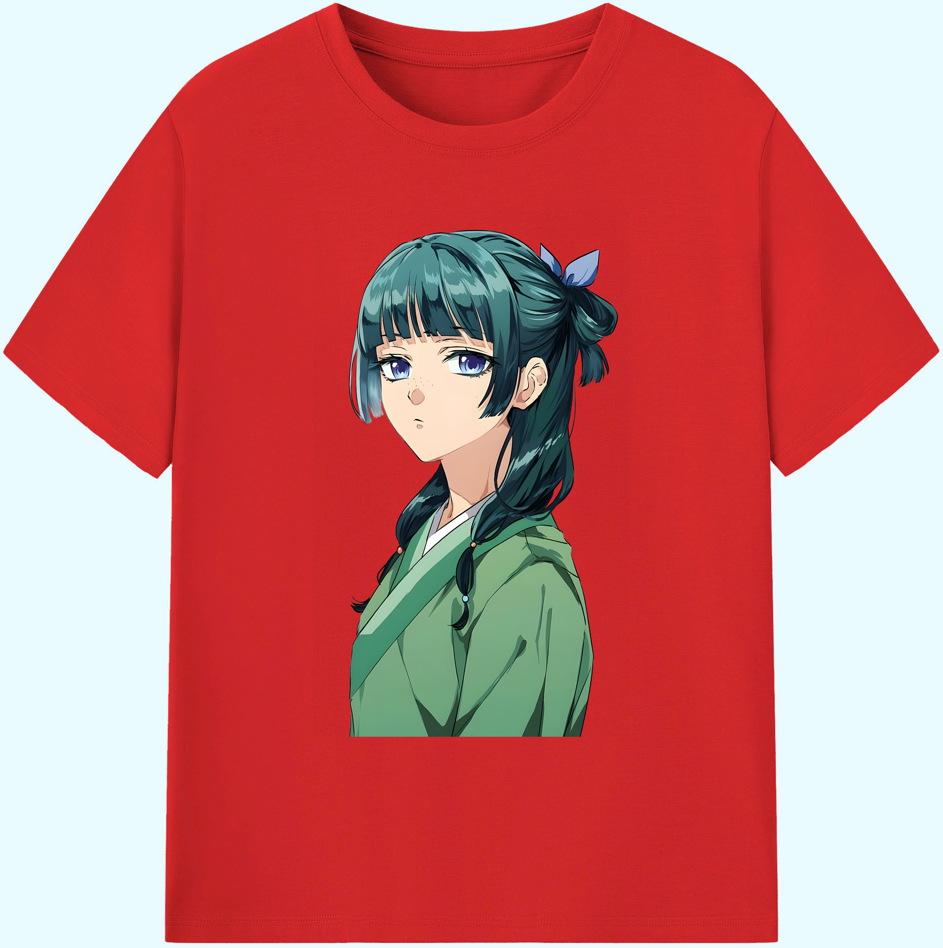（画像用） 薬屋のひとりごと The Apothecary Diaries 綿100％ メンズ半袖Tシャツ｜肌触りやわらか＆通気性