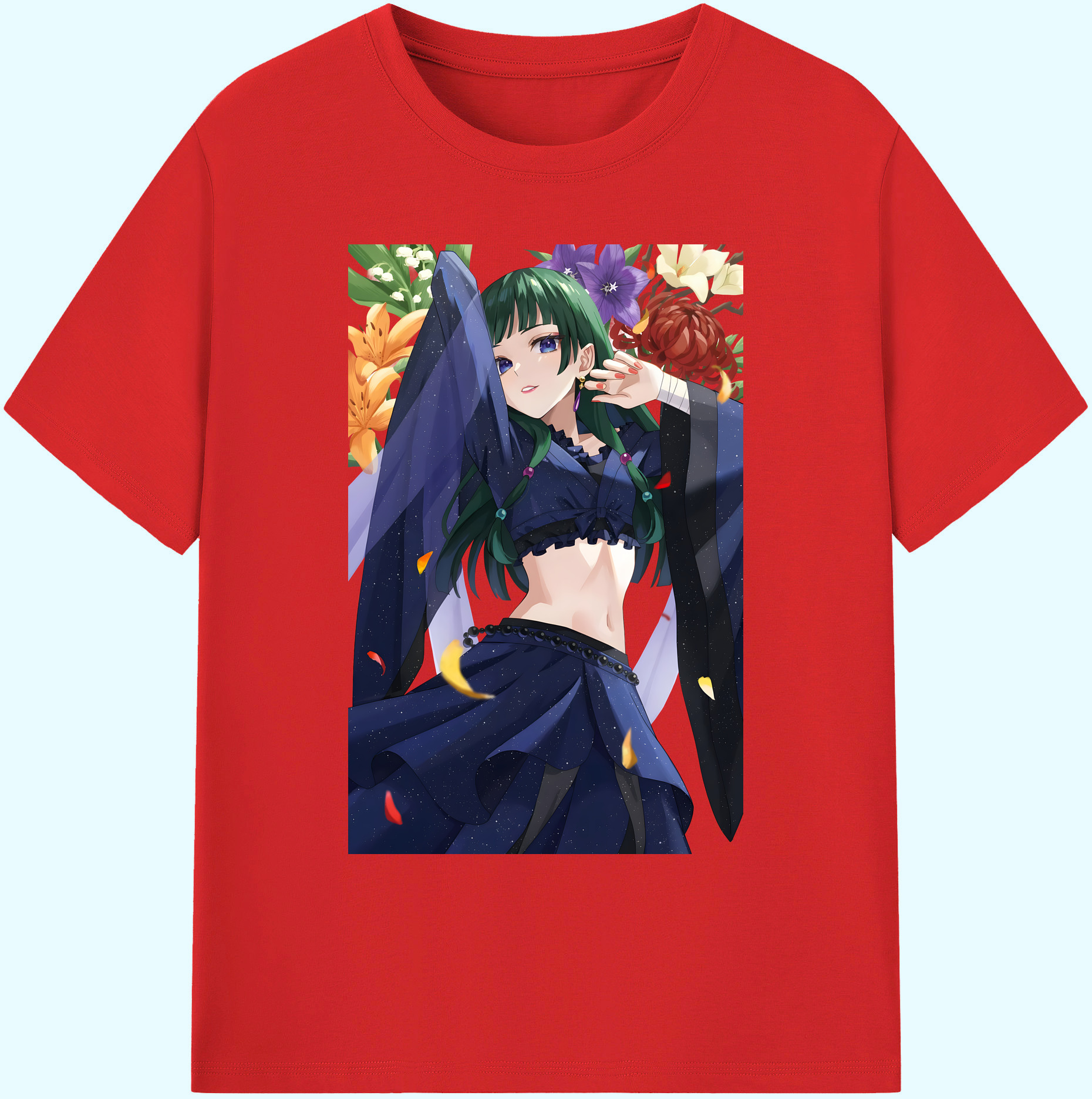 （画像用） 薬屋のひとりごと The Apothecary Diaries 綿100％ メンズ半袖Tシャツ｜肌触りやわらか＆通気性