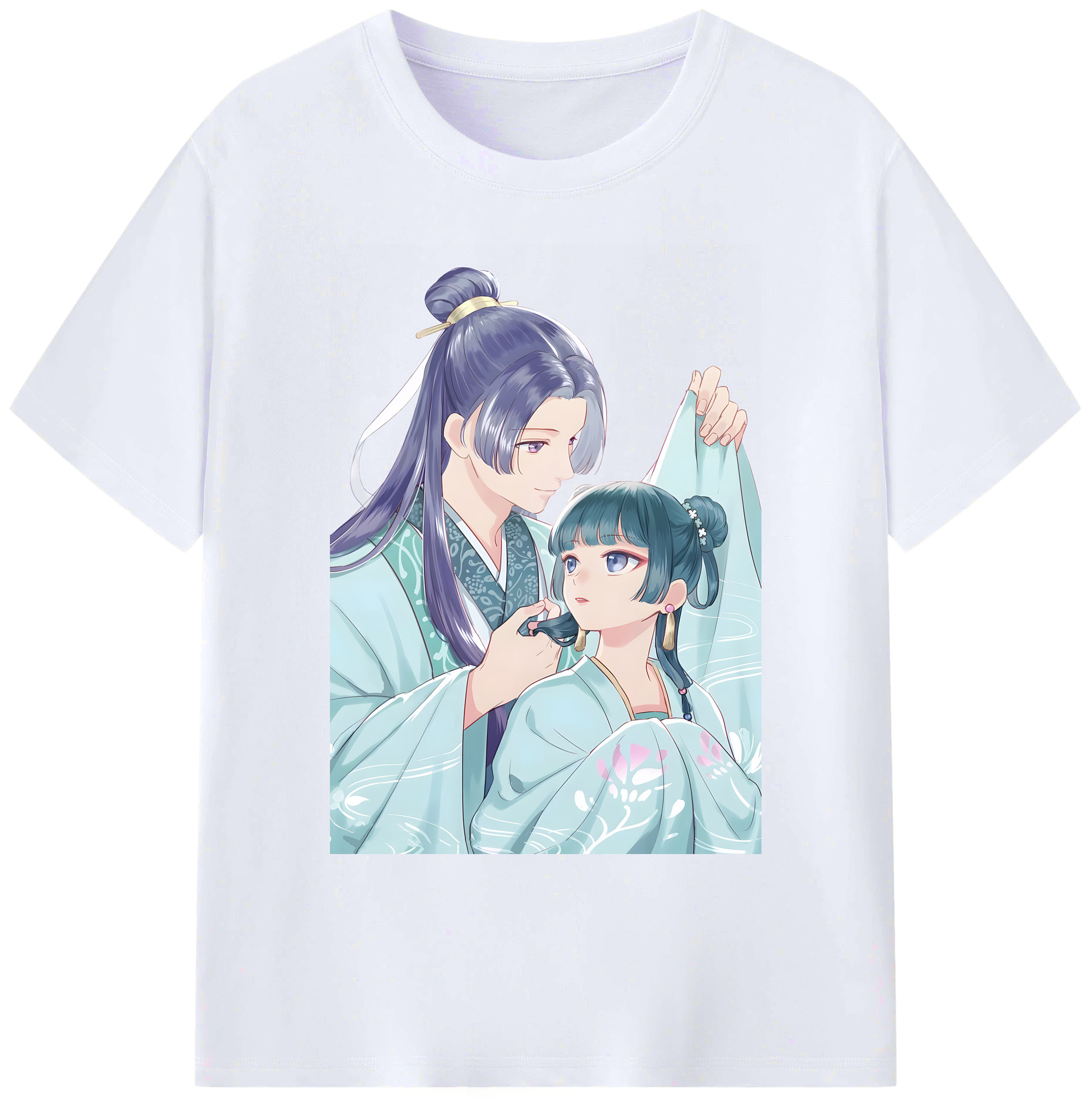 （画像用） 薬屋のひとりごと The Apothecary Diaries 綿100％ メンズ半袖Tシャツ｜肌触りやわらか＆通気性