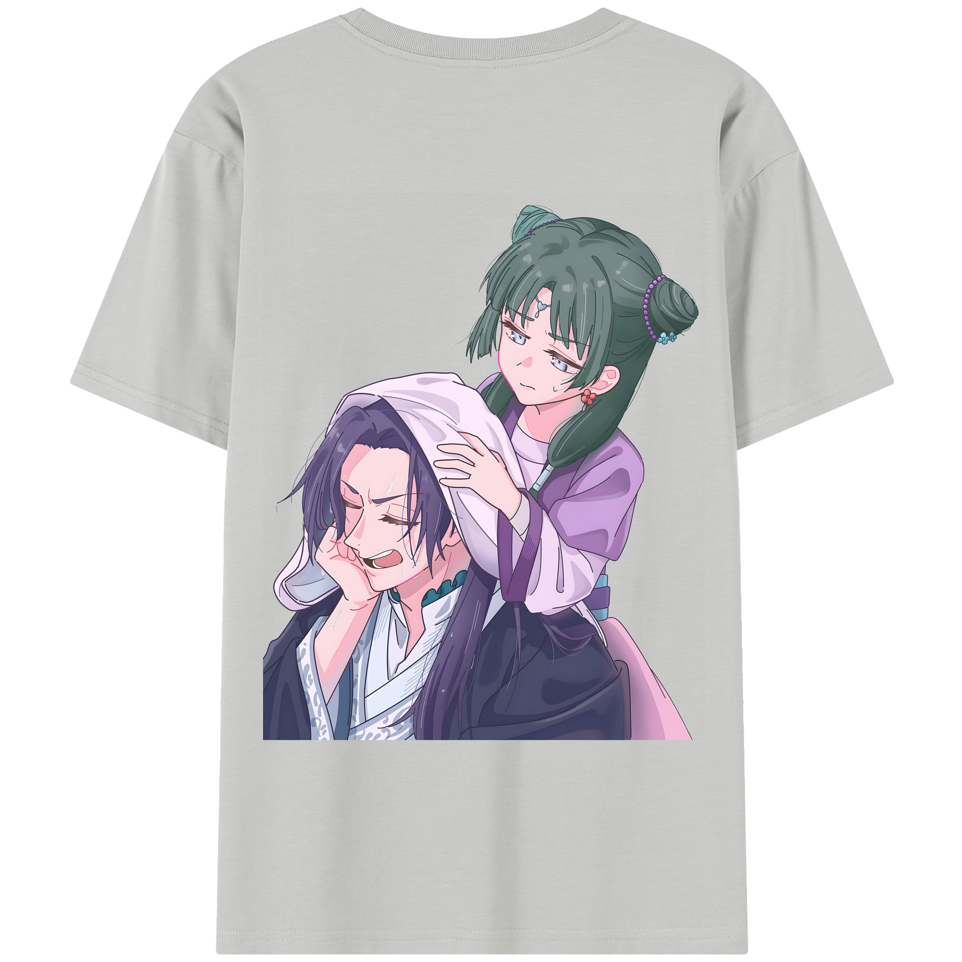 （画像用） 薬屋のひとりごと The Apothecary Diaries レディース半袖Tシャツ(バックプリント)