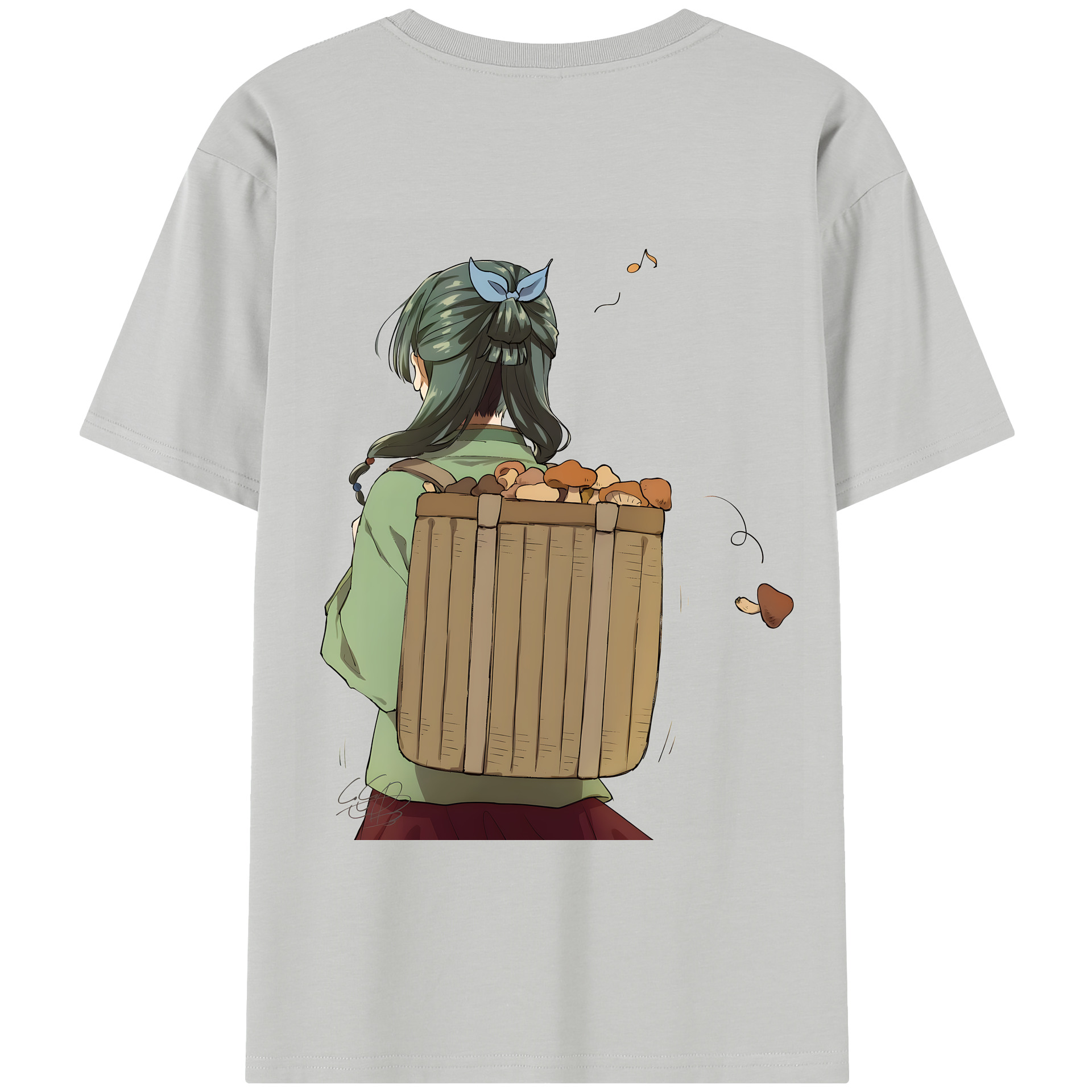 （画像用） 薬屋のひとりごと The Apothecary Diaries レディース半袖Tシャツ(バックプリント)