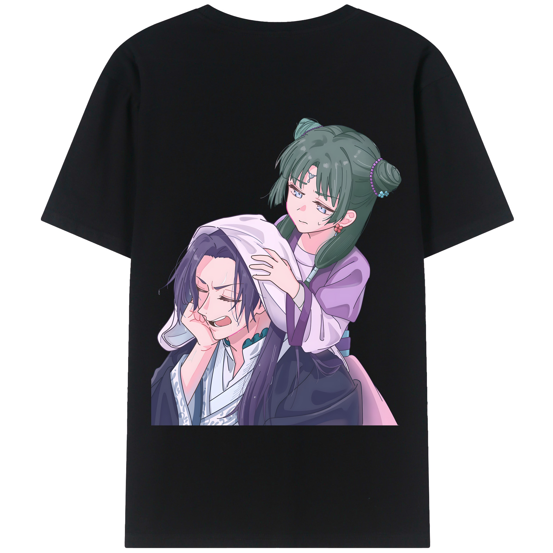 （画像用） 薬屋のひとりごと The Apothecary Diaries レディース半袖Tシャツ(バックプリント)