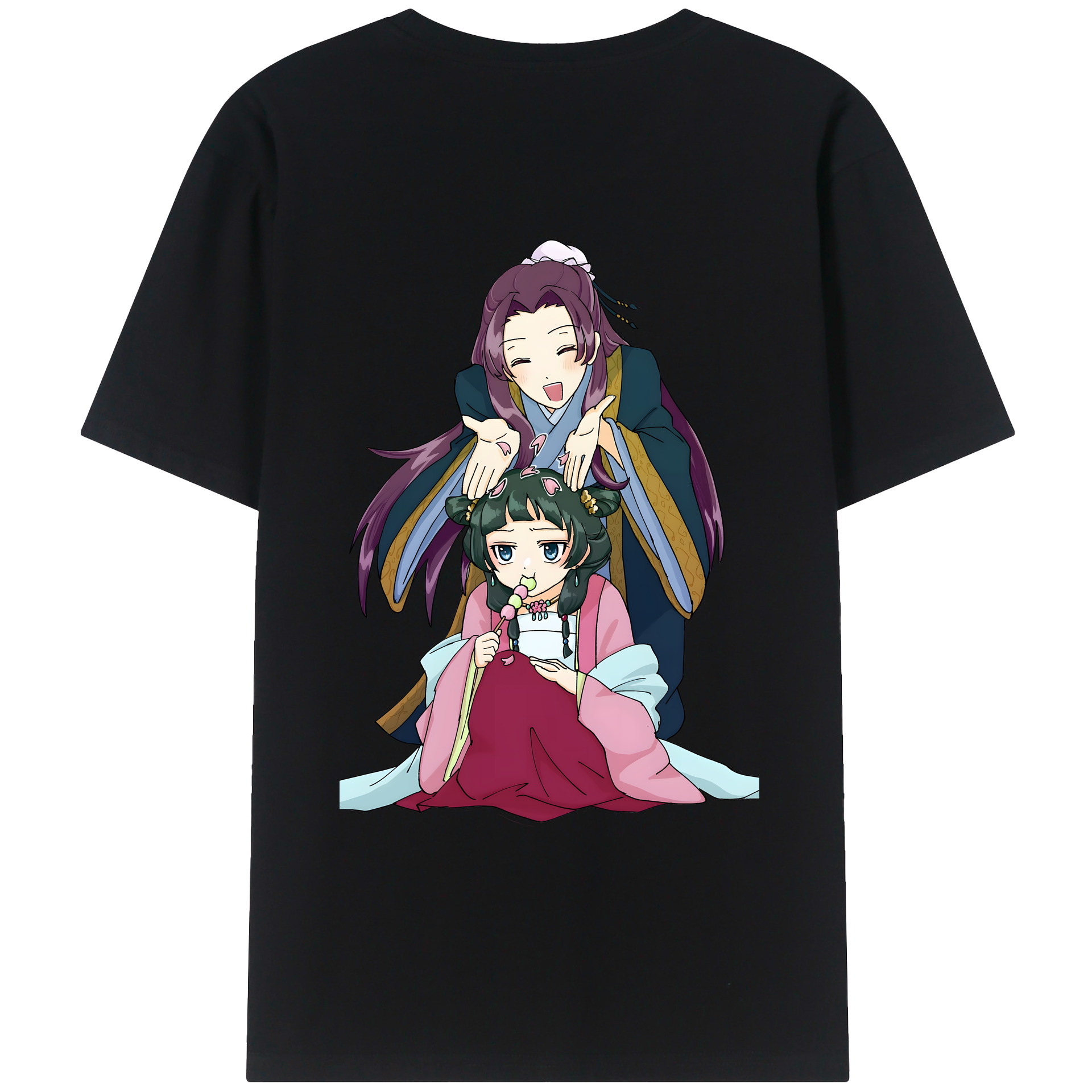 （画像用） 薬屋のひとりごと The Apothecary Diaries レディース半袖Tシャツ(バックプリント)