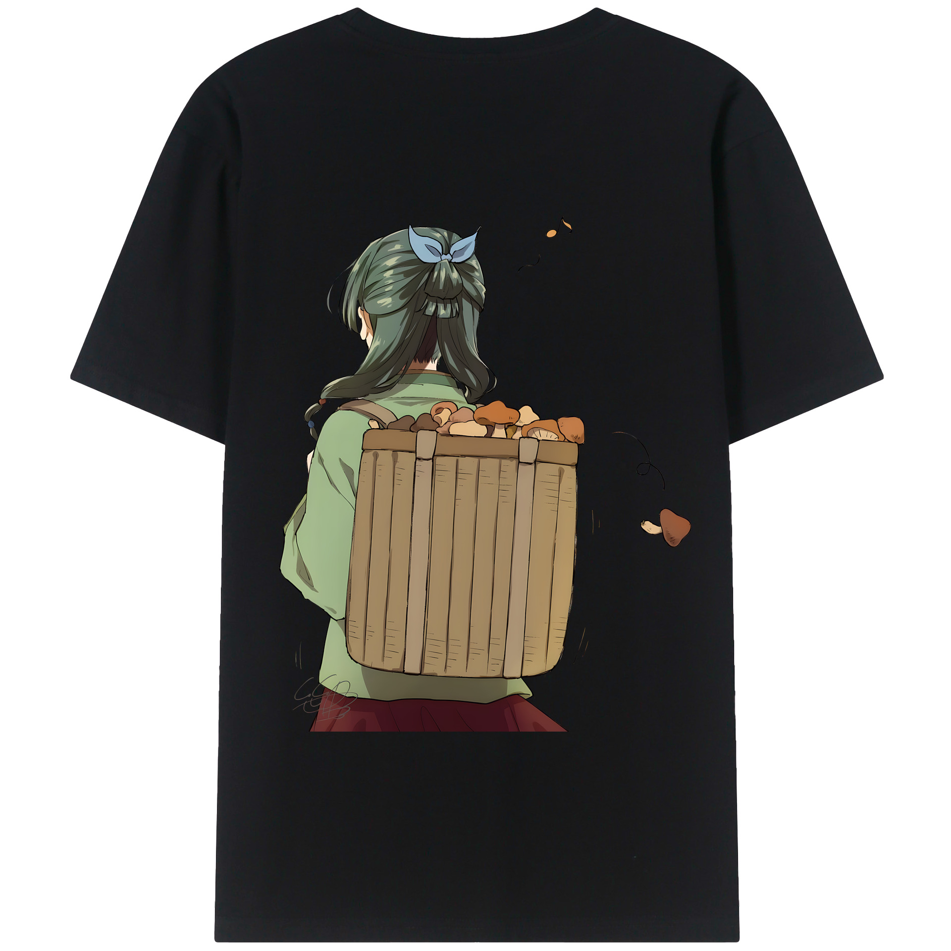 （画像用） 薬屋のひとりごと The Apothecary Diaries レディース半袖Tシャツ(バックプリント)