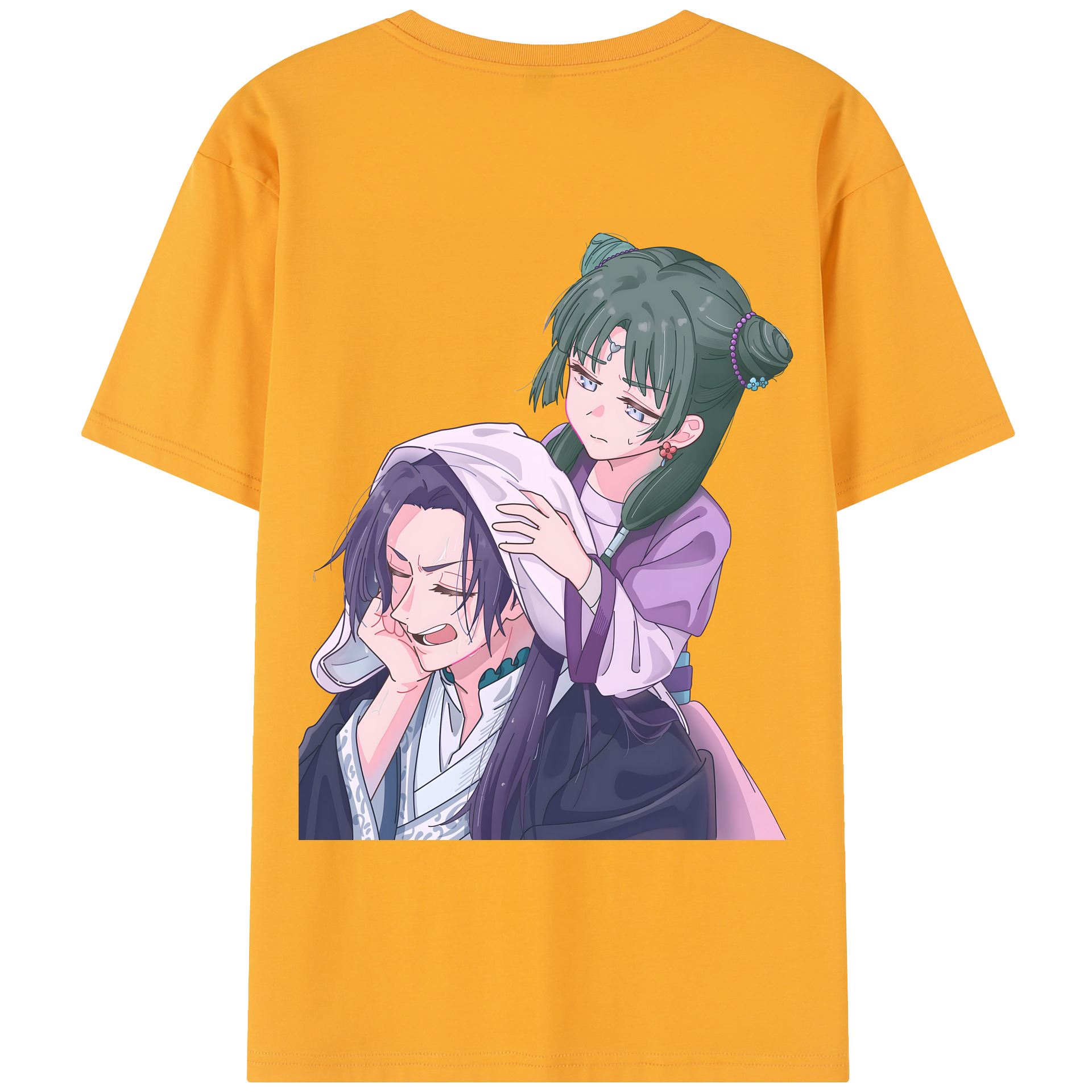 （画像用） 薬屋のひとりごと The Apothecary Diaries レディース半袖Tシャツ(バックプリント)