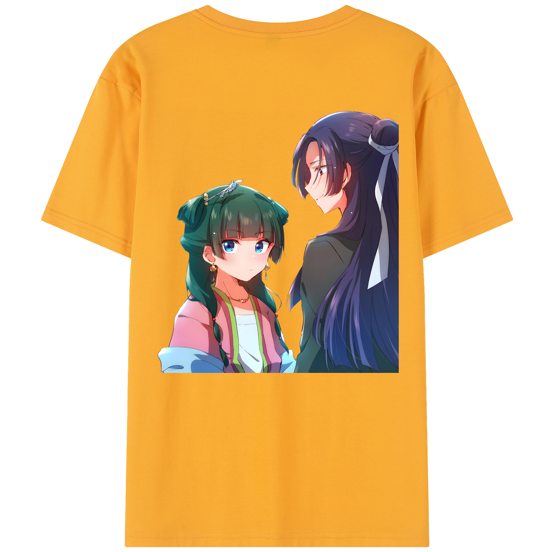 （画像用） 薬屋のひとりごと The Apothecary Diaries レディース半袖Tシャツ(バックプリント)