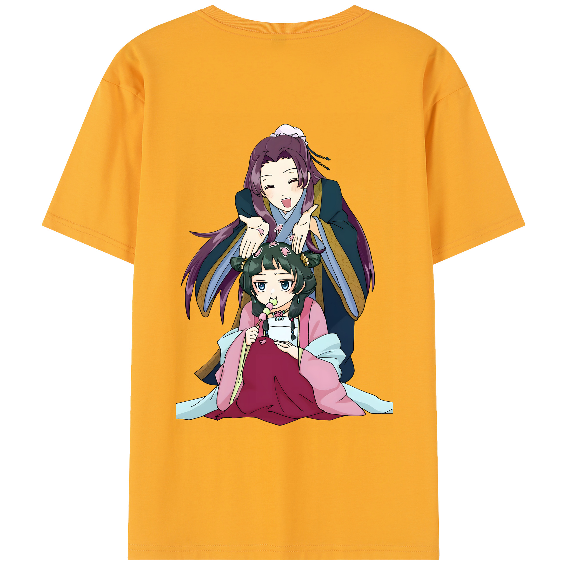 （画像用） 薬屋のひとりごと The Apothecary Diaries レディース半袖Tシャツ(バックプリント)