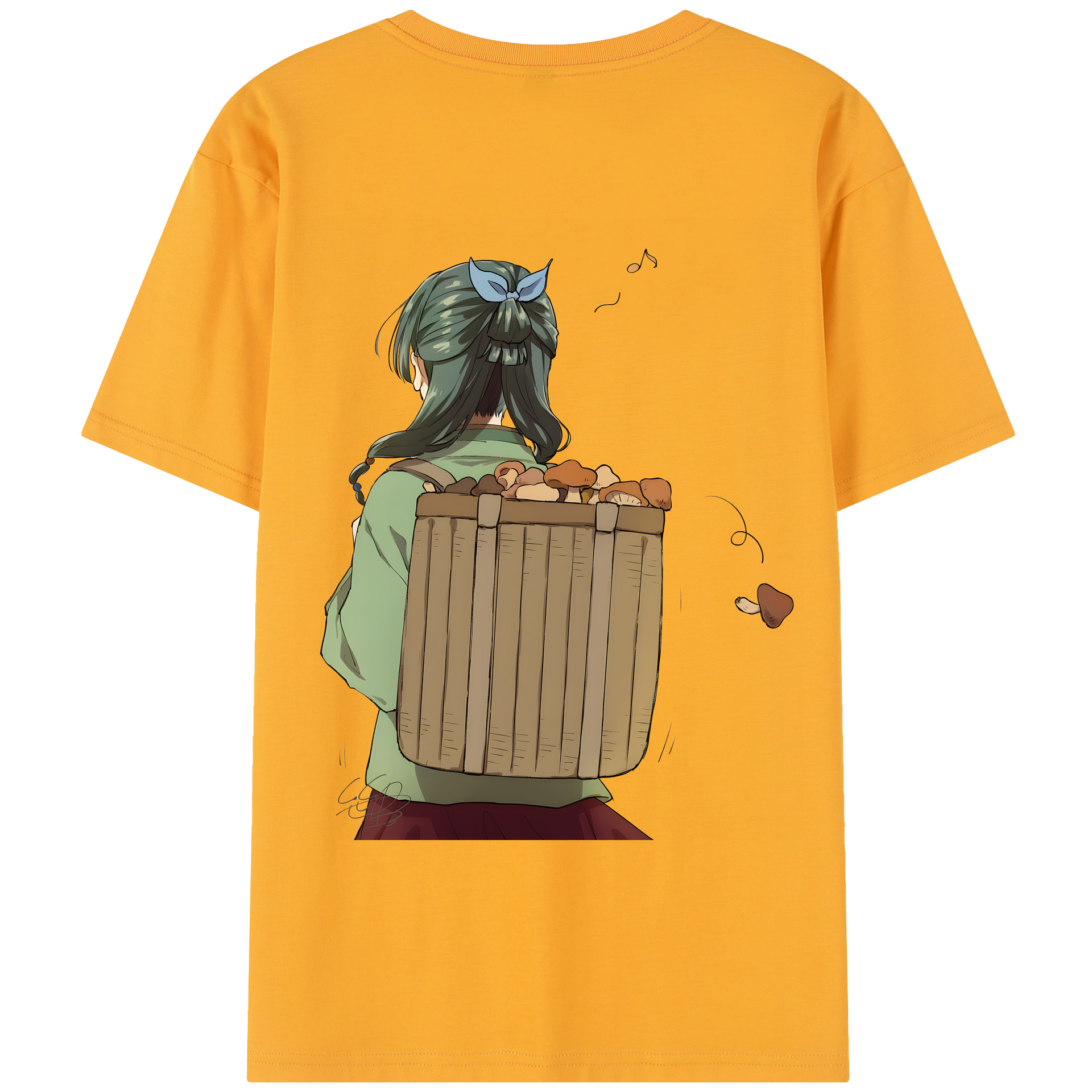 （画像用） 薬屋のひとりごと The Apothecary Diaries レディース半袖Tシャツ(バックプリント)
