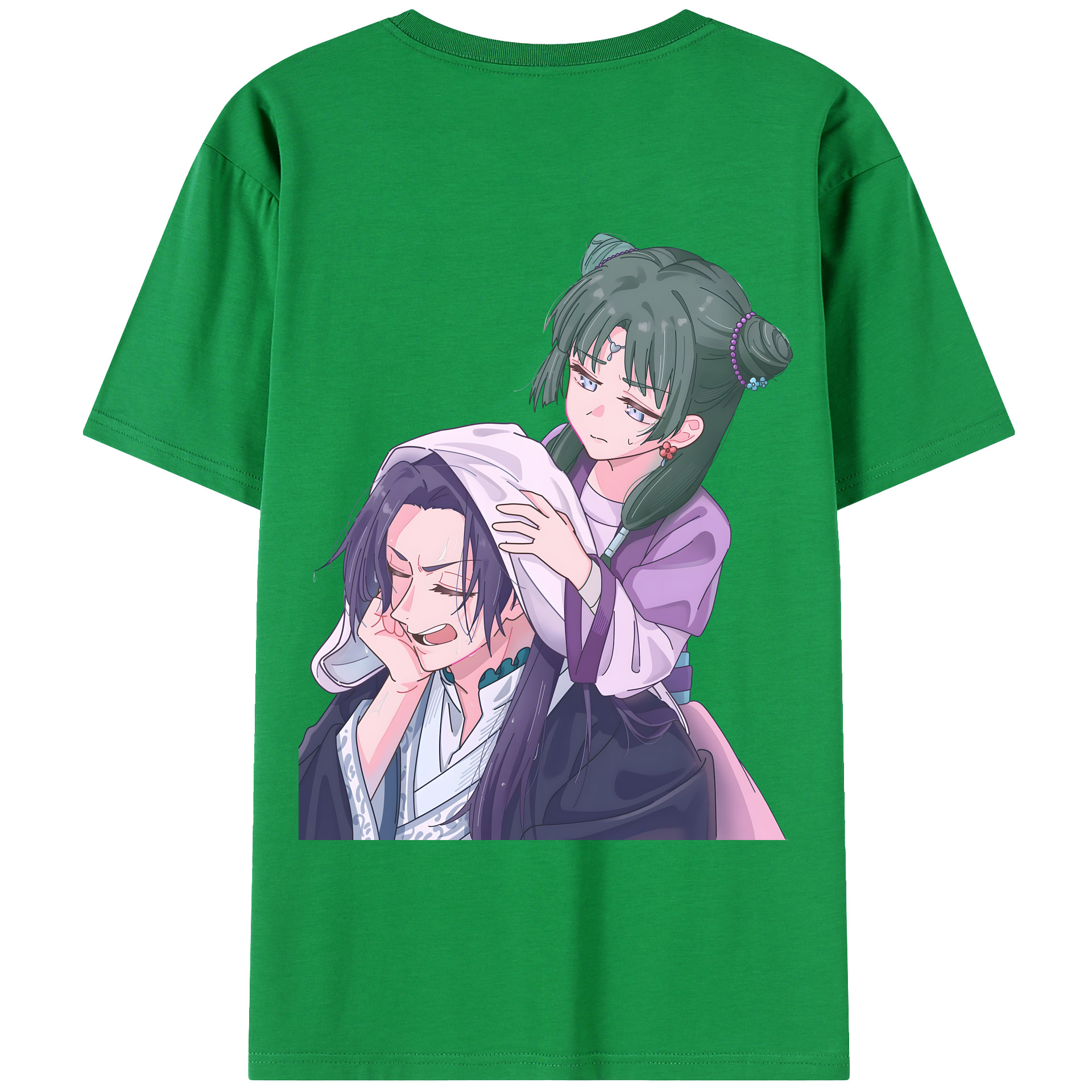 （画像用） 薬屋のひとりごと The Apothecary Diaries レディース半袖Tシャツ(バックプリント)
