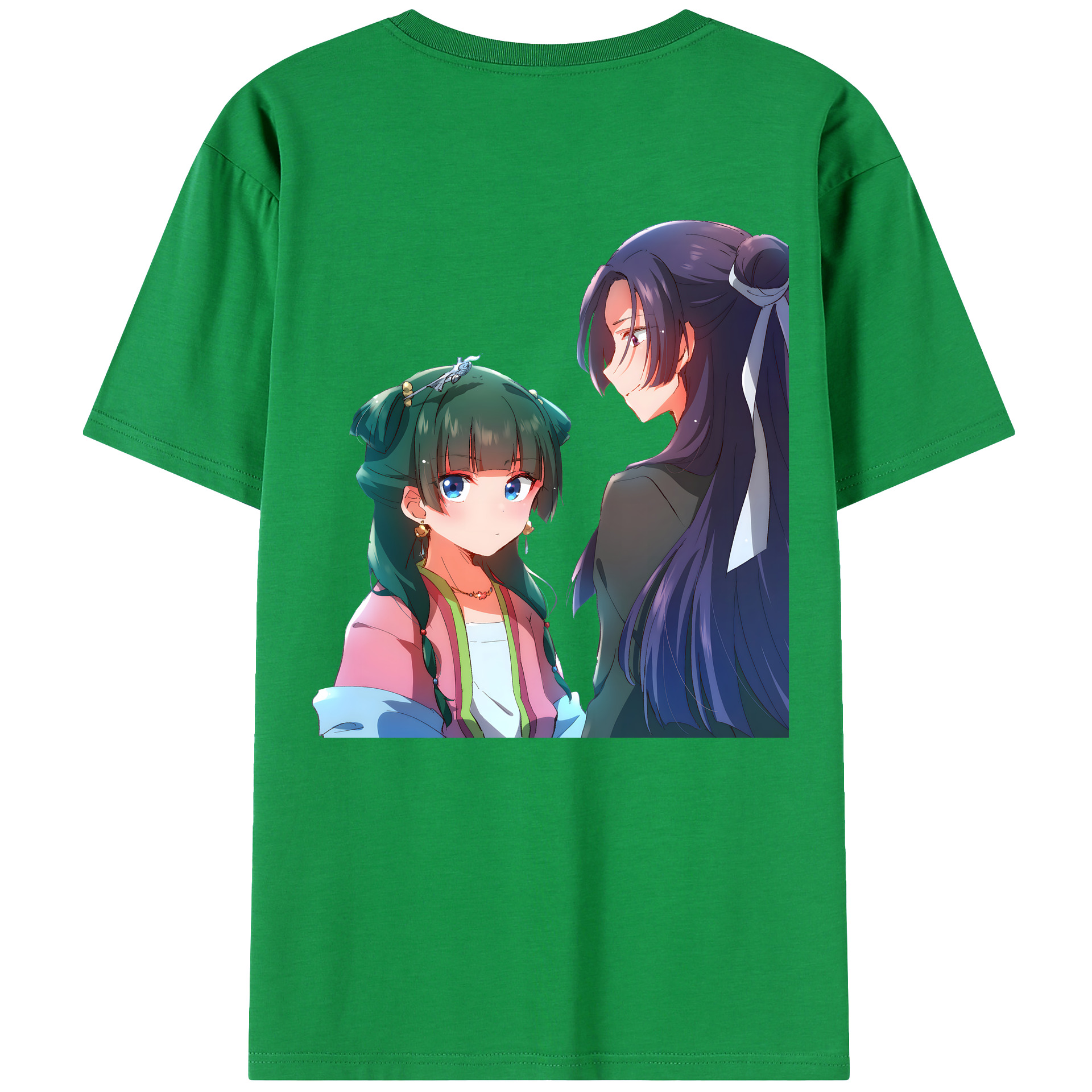 （画像用） 薬屋のひとりごと The Apothecary Diaries レディース半袖Tシャツ(バックプリント)