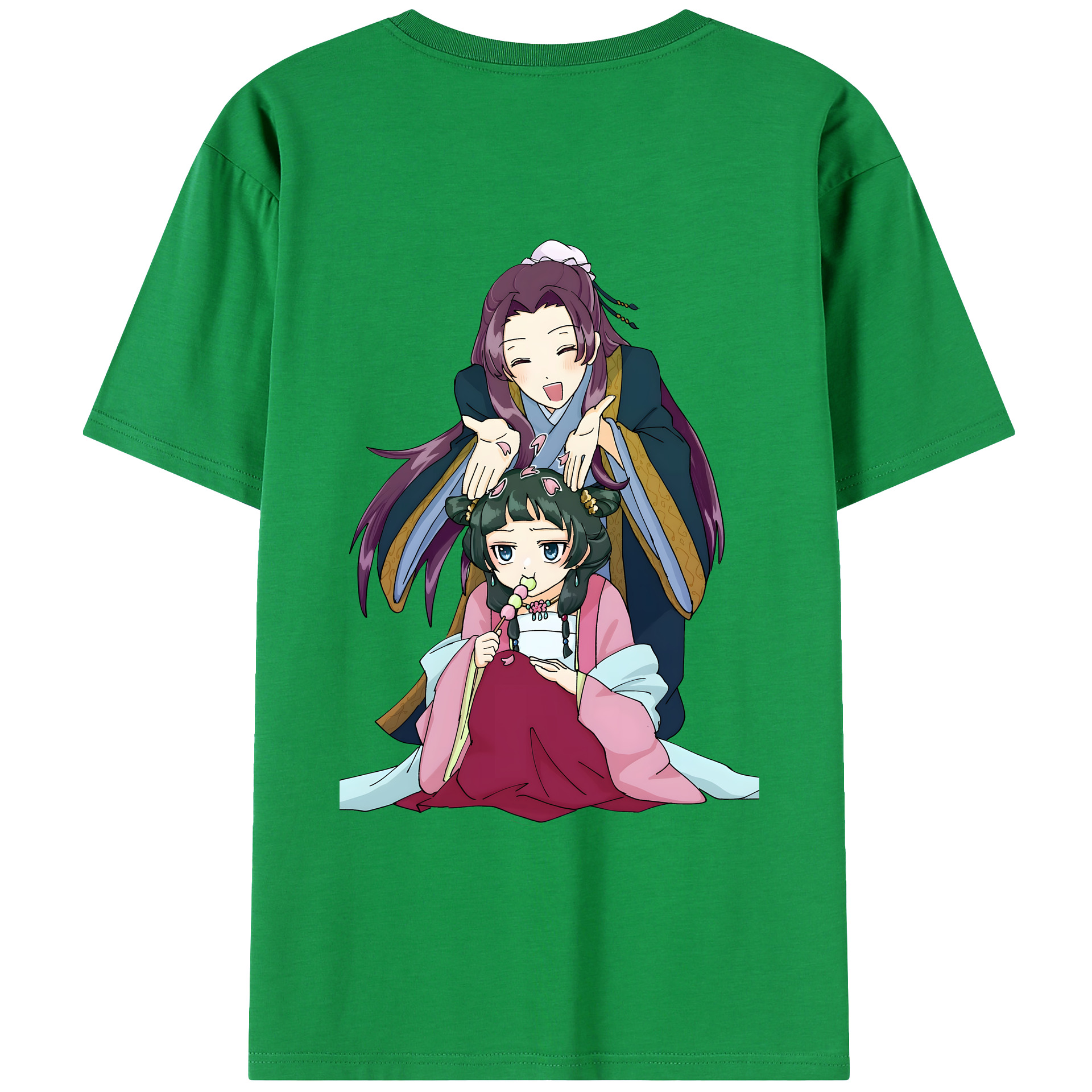 （画像用） 薬屋のひとりごと The Apothecary Diaries レディース半袖Tシャツ(バックプリント)