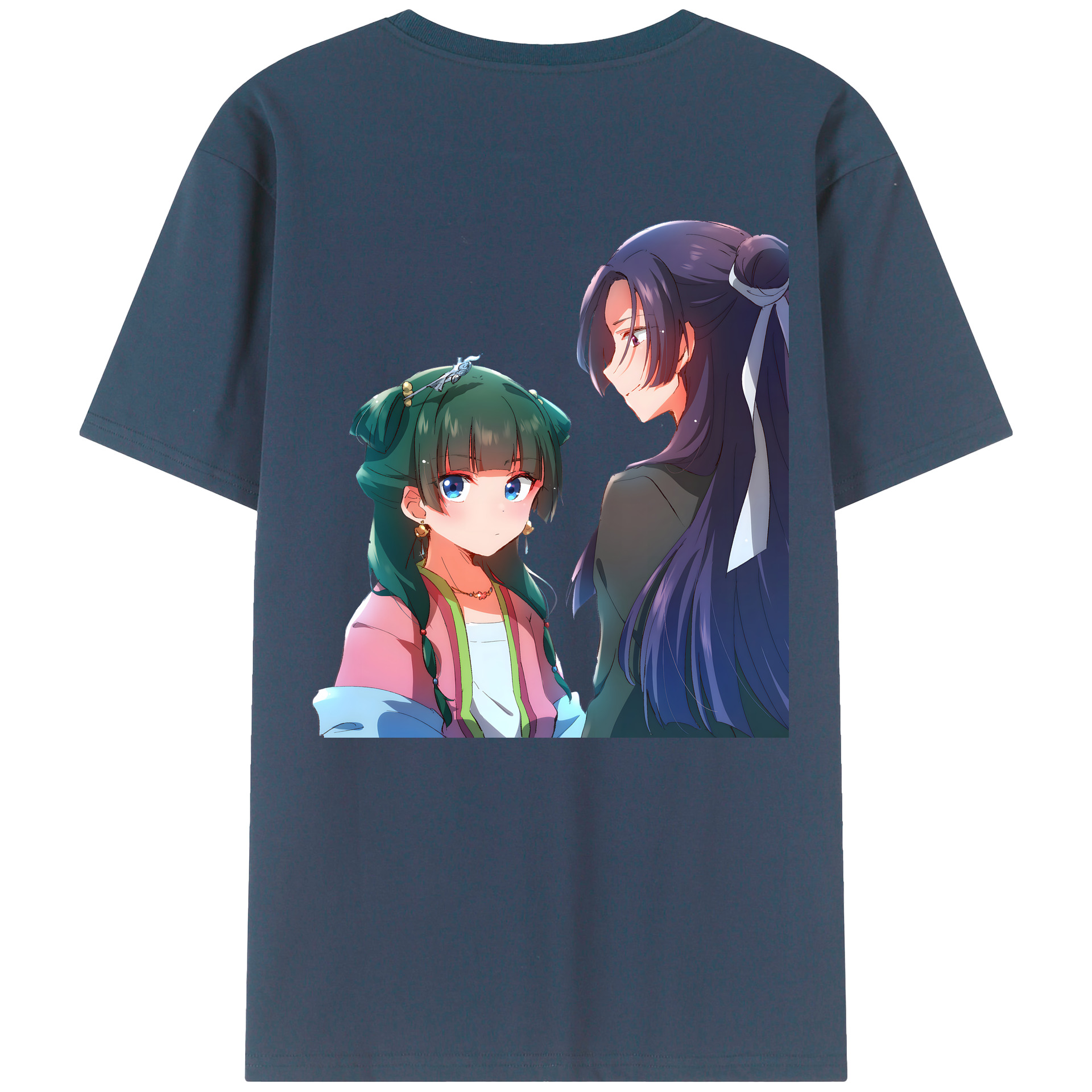 （画像用） 薬屋のひとりごと The Apothecary Diaries レディース半袖Tシャツ(バックプリント)
