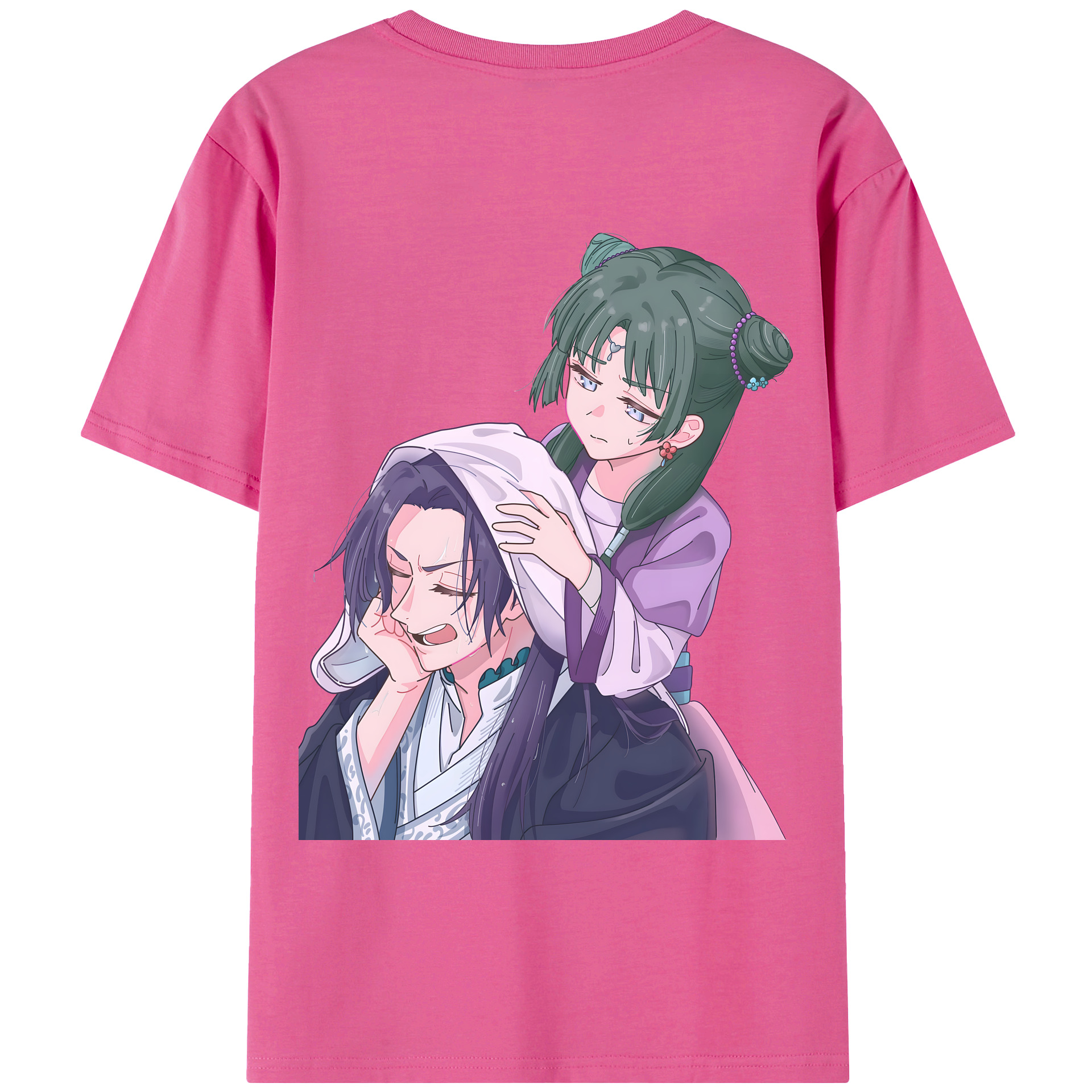 （画像用） 薬屋のひとりごと The Apothecary Diaries レディース半袖Tシャツ(バックプリント)