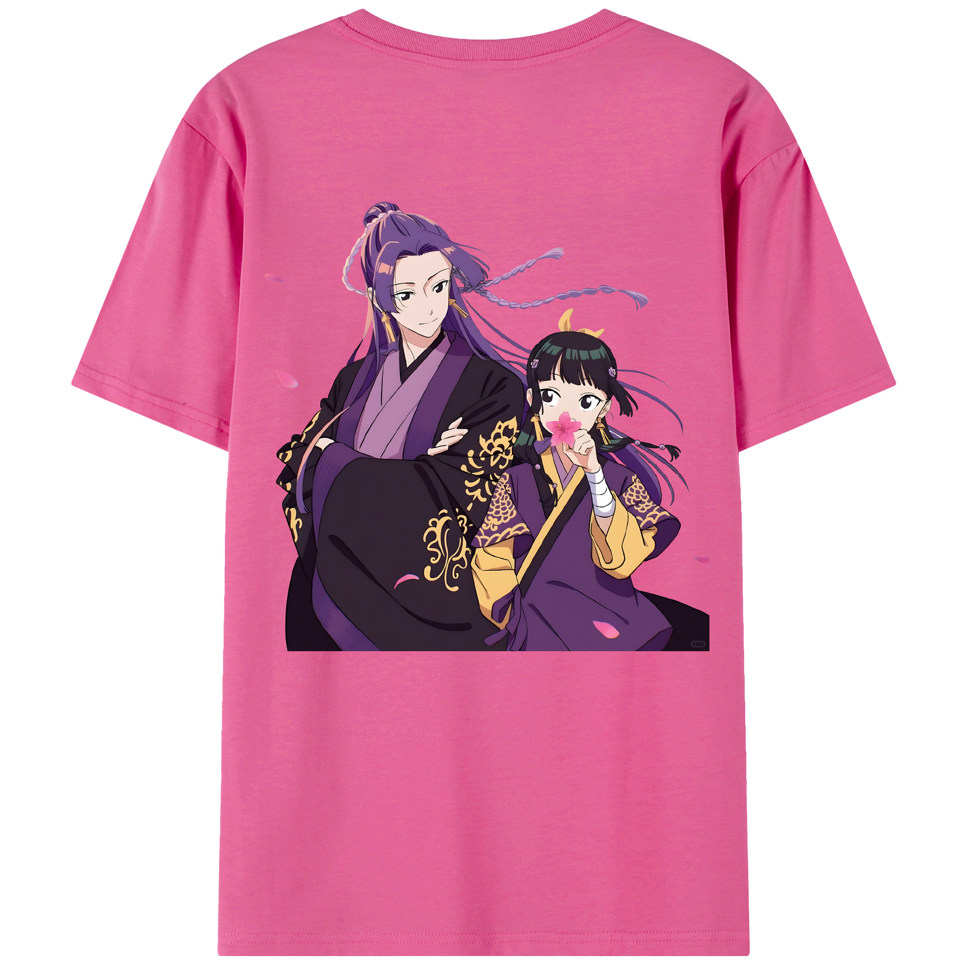 （画像用） 薬屋のひとりごと The Apothecary Diaries レディース半袖Tシャツ(バックプリント)