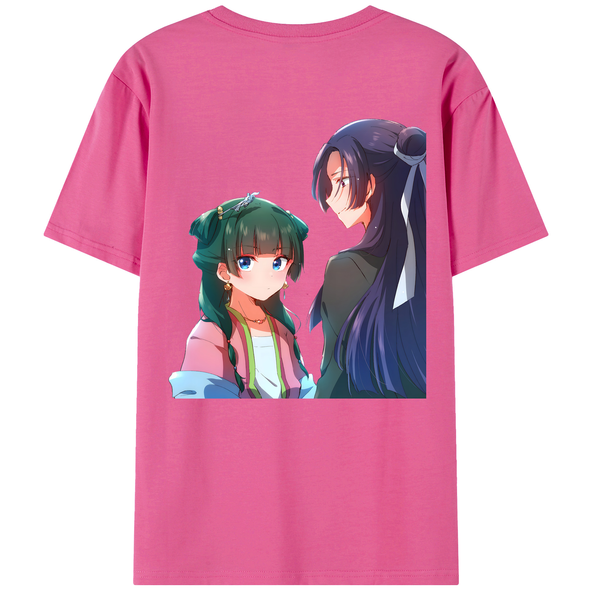 （画像用） 薬屋のひとりごと The Apothecary Diaries レディース半袖Tシャツ(バックプリント)