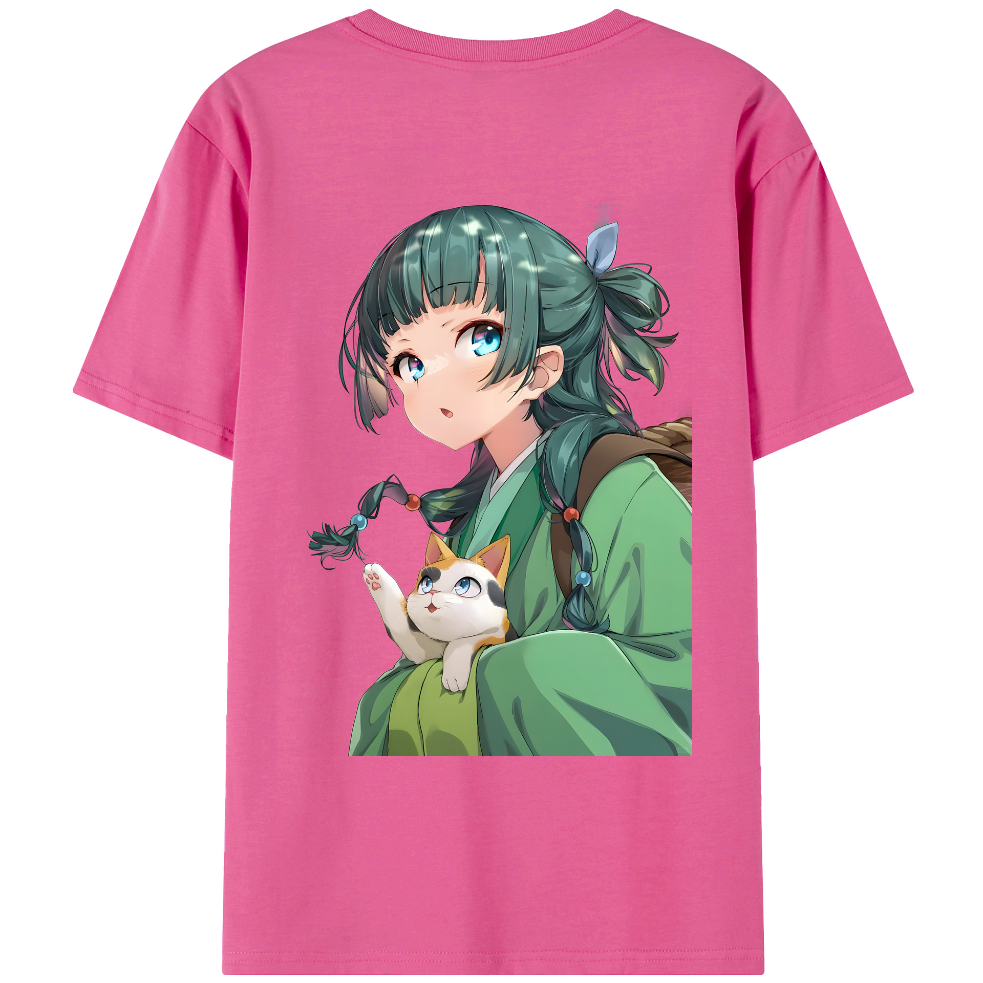 （画像用） 薬屋のひとりごと The Apothecary Diaries レディース半袖Tシャツ(バックプリント)