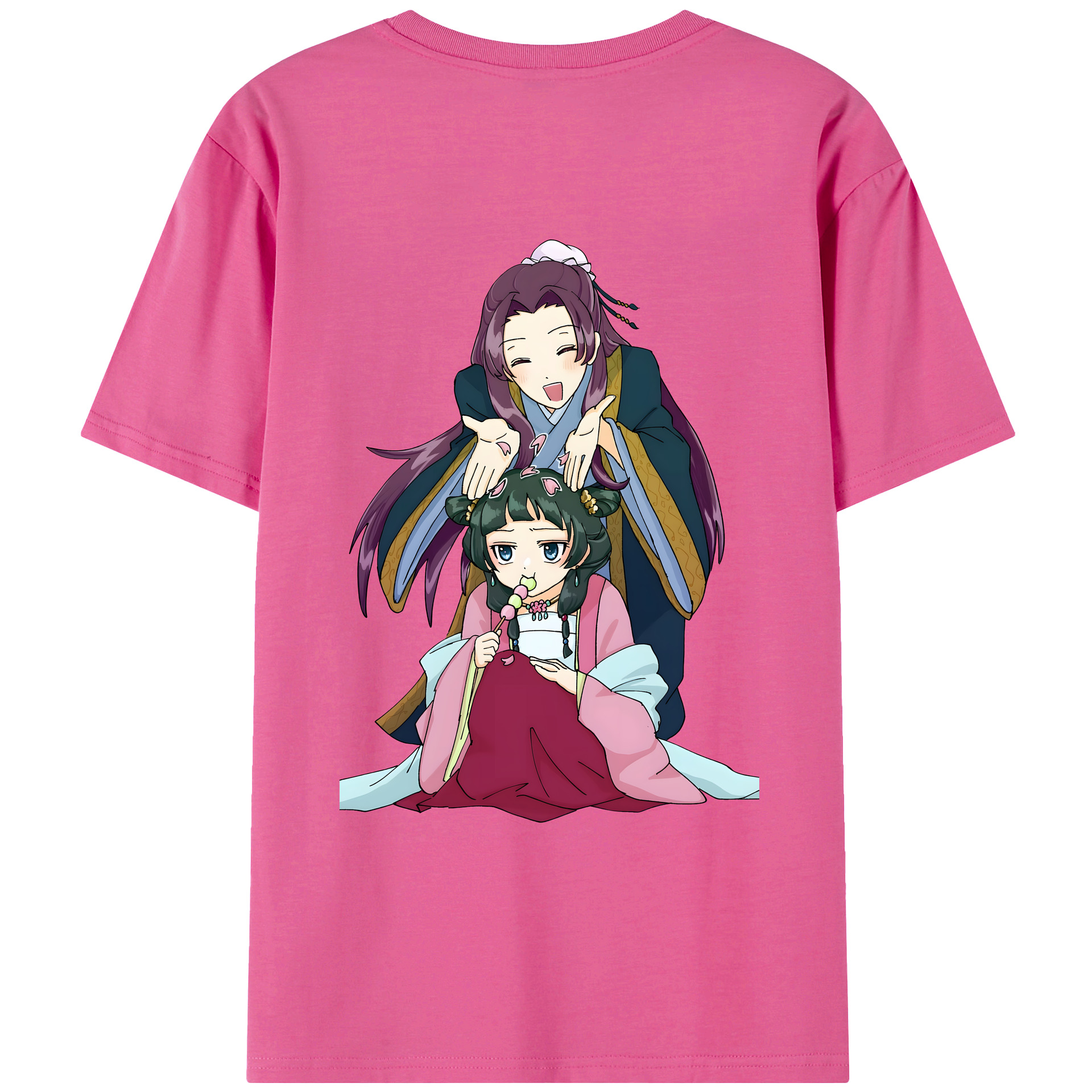 （画像用） 薬屋のひとりごと The Apothecary Diaries レディース半袖Tシャツ(バックプリント)