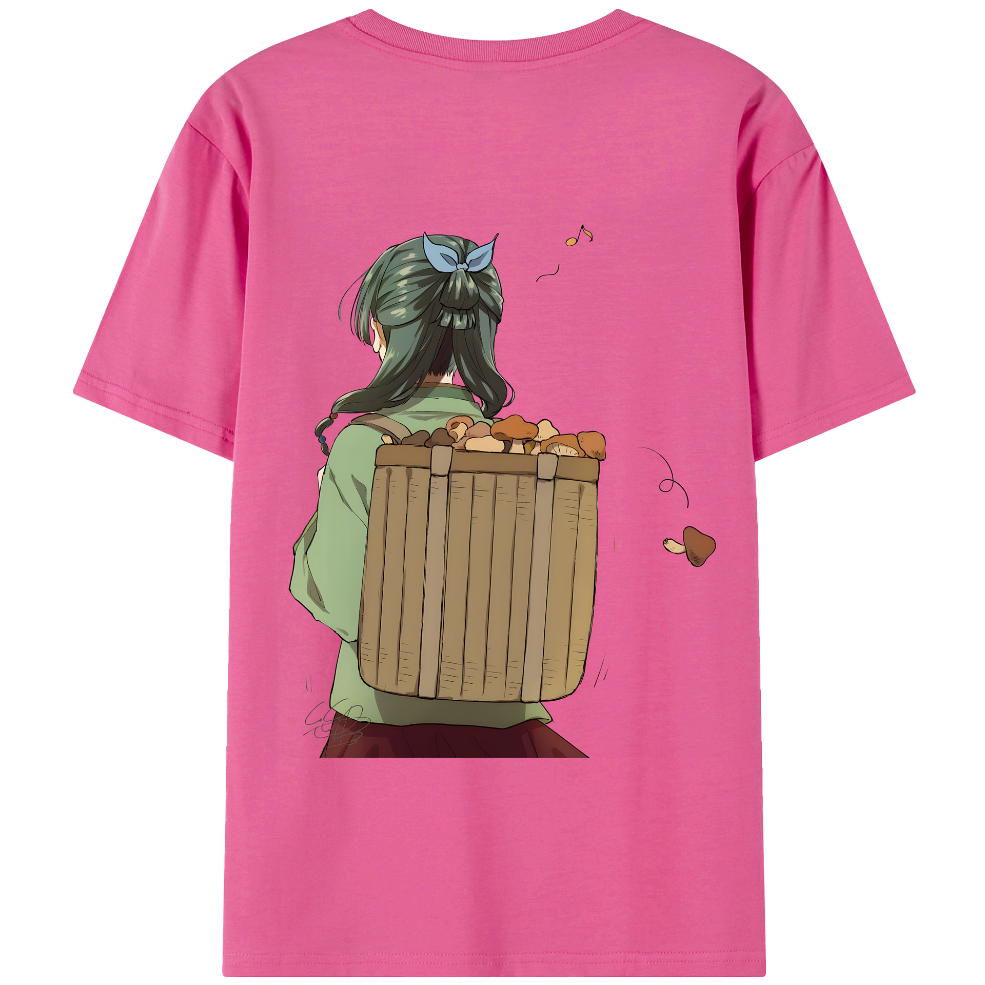 （画像用） 薬屋のひとりごと The Apothecary Diaries レディース半袖Tシャツ(バックプリント)