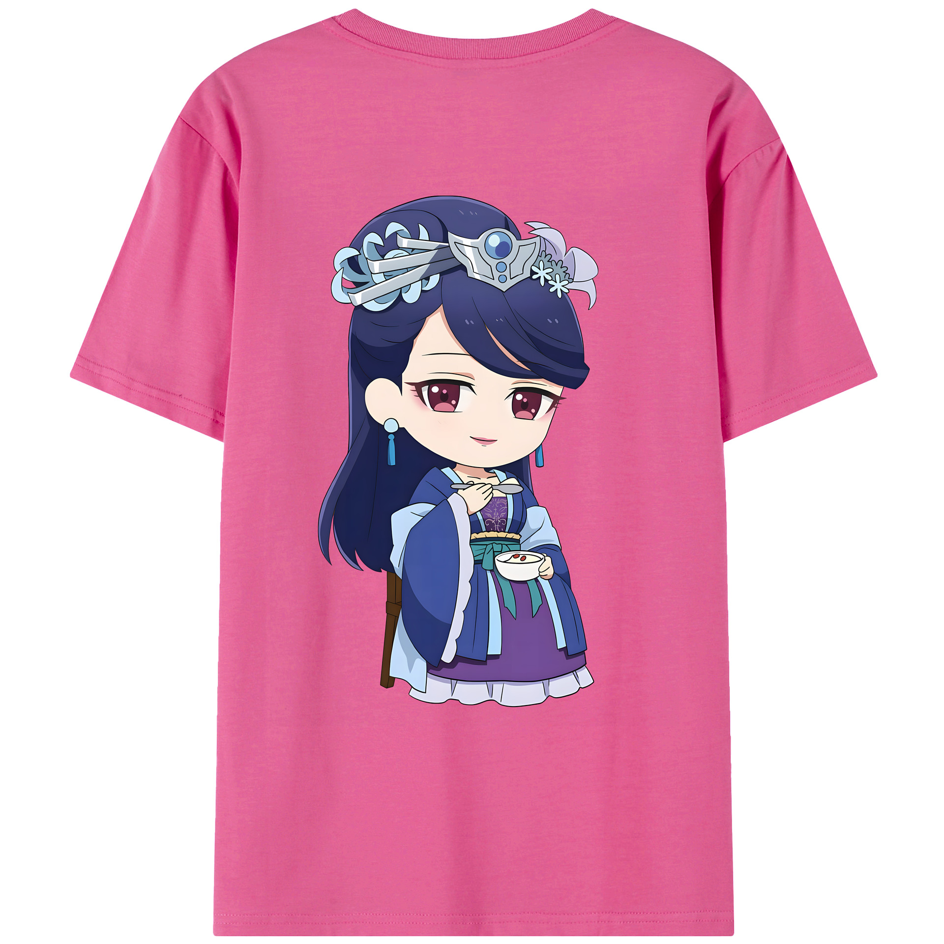 （画像用） 薬屋のひとりごと The Apothecary Diaries レディース半袖Tシャツ(バックプリント)