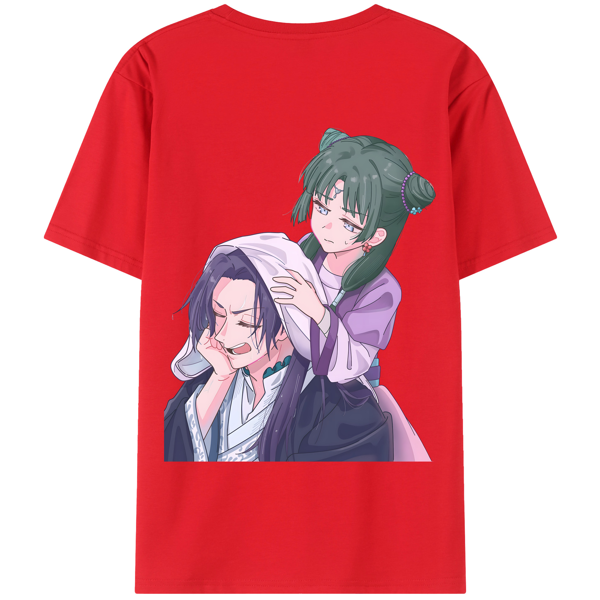 （画像用） 薬屋のひとりごと The Apothecary Diaries レディース半袖Tシャツ(バックプリント)