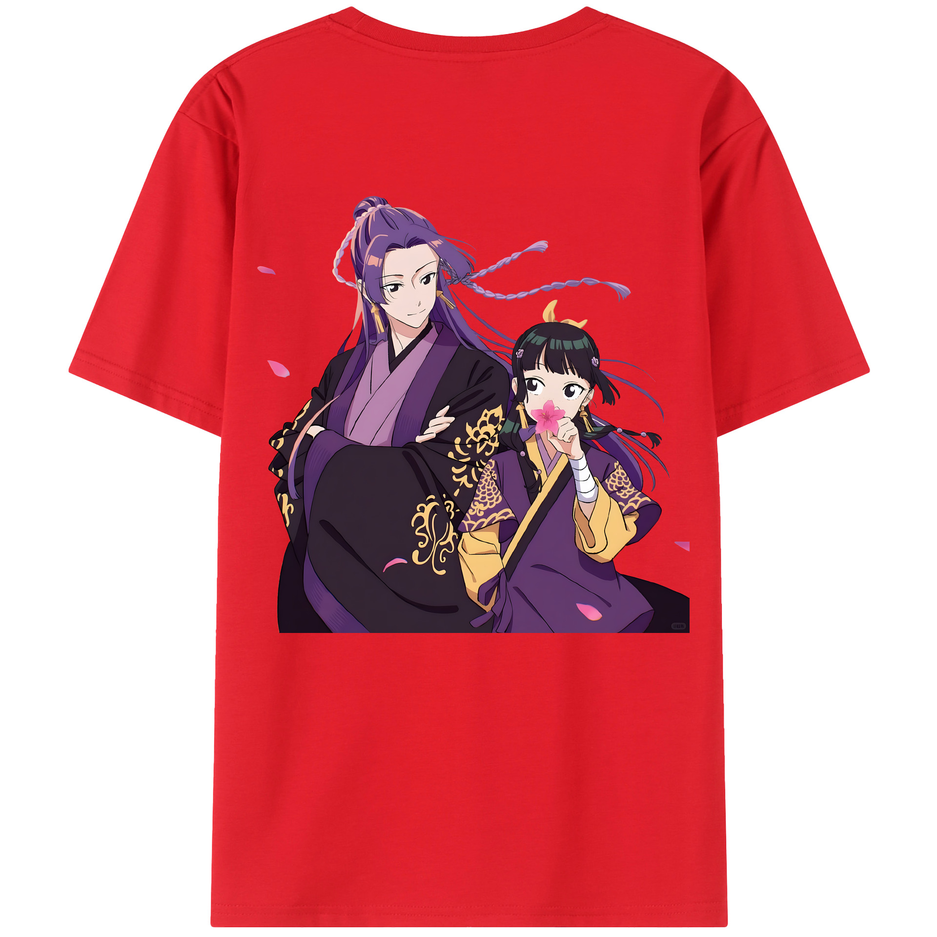 （画像用） 薬屋のひとりごと The Apothecary Diaries レディース半袖Tシャツ(バックプリント)