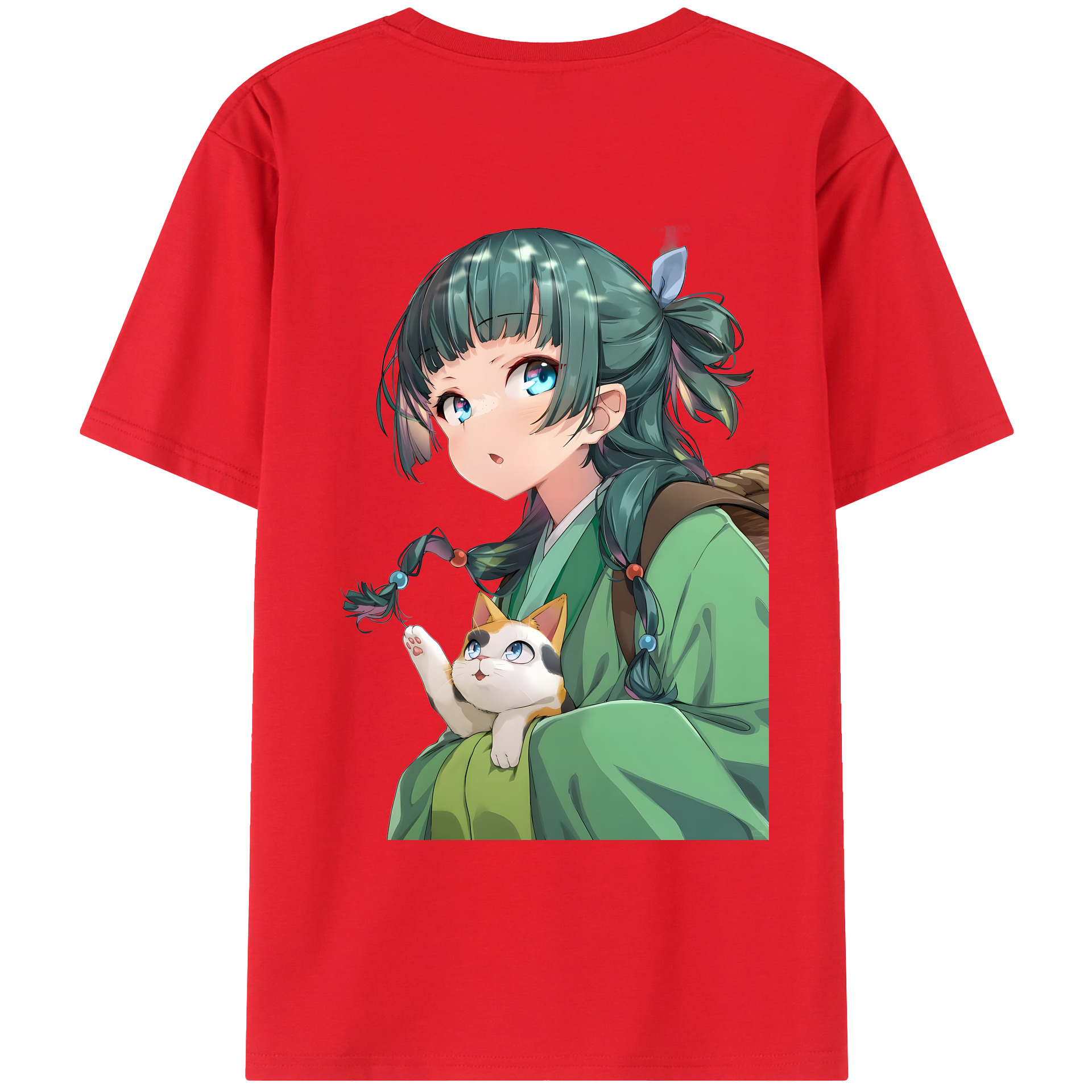 （画像用） 薬屋のひとりごと The Apothecary Diaries レディース半袖Tシャツ(バックプリント)